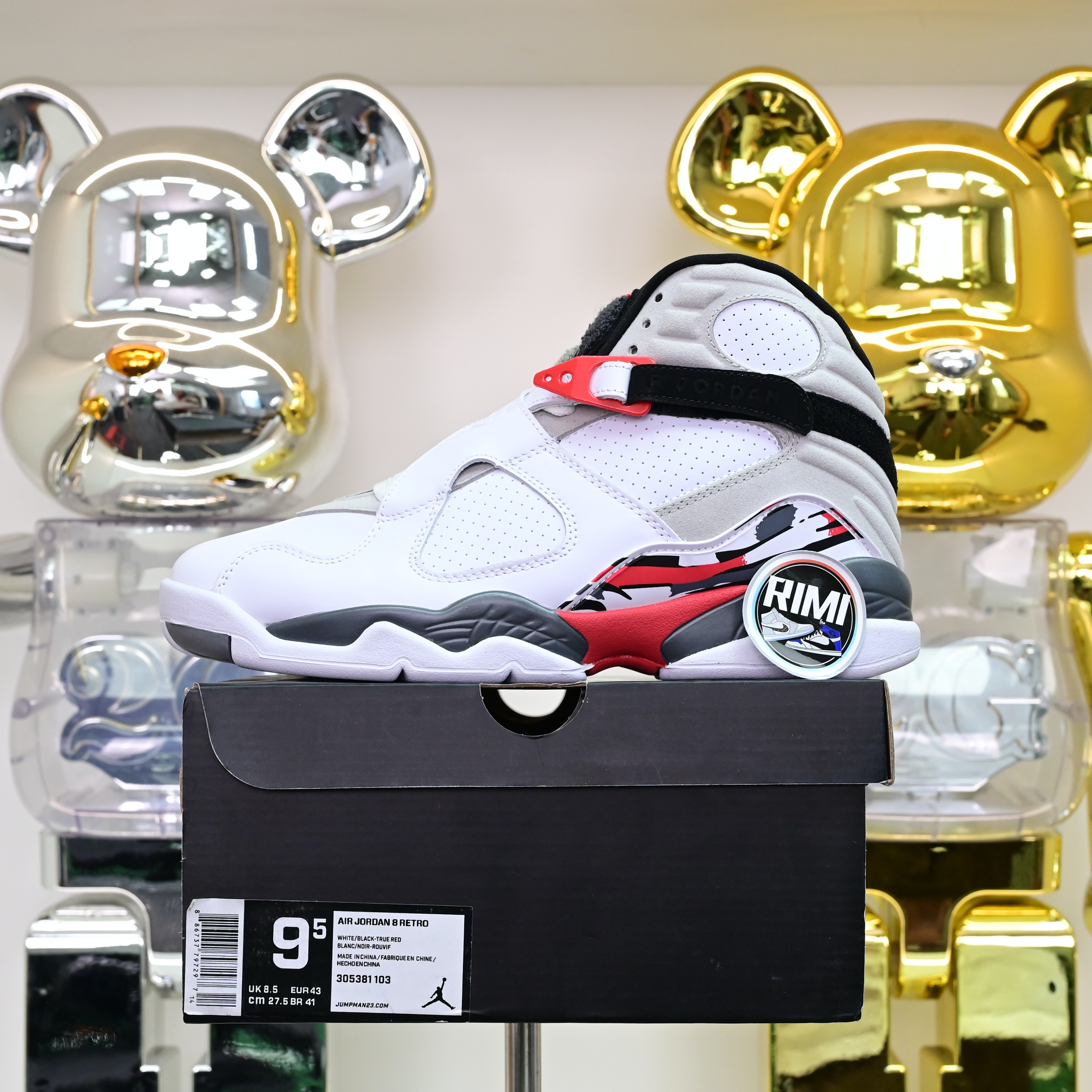 Air Jordan 8 Retro Bugs Bunny  305381-103