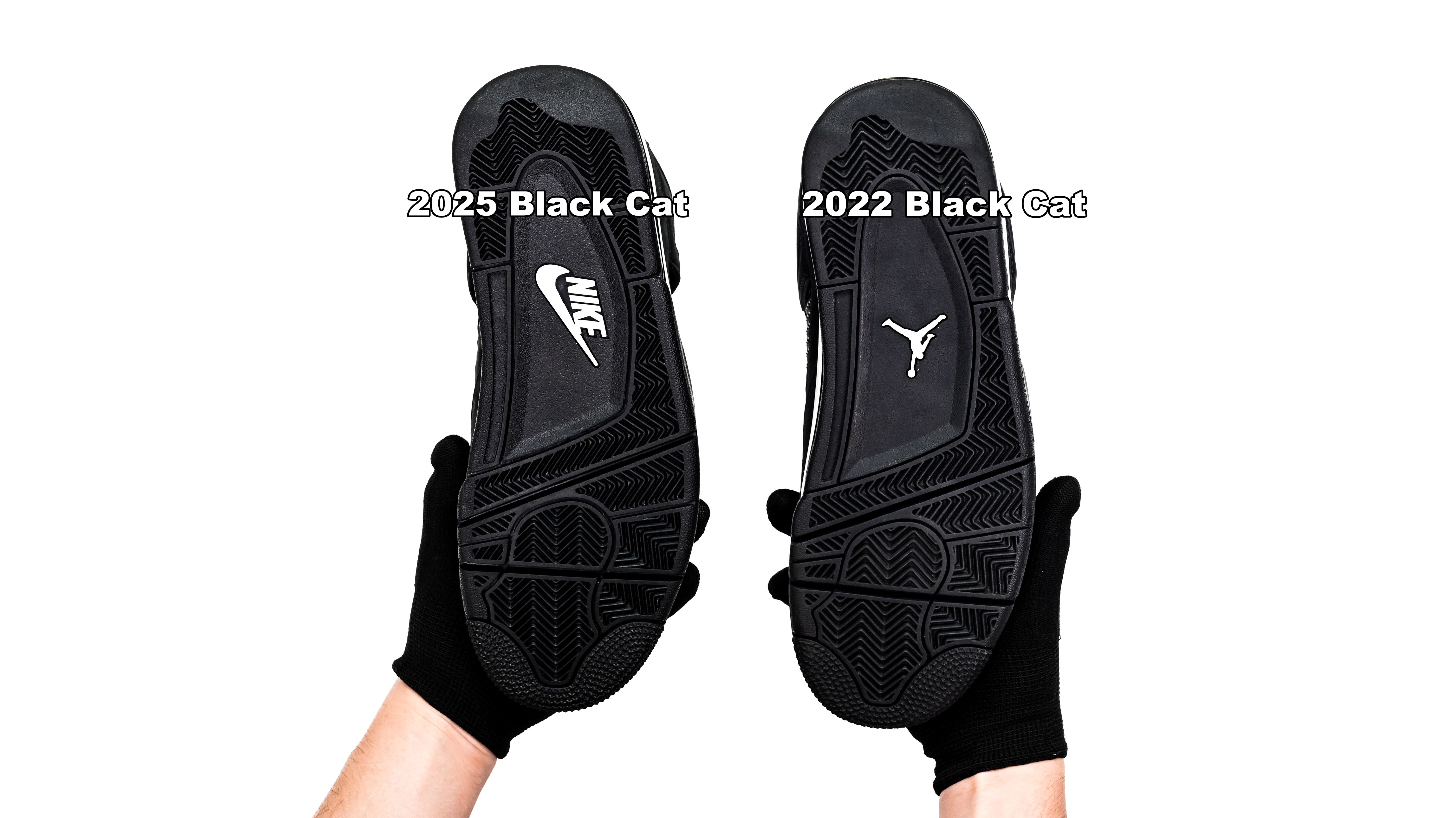 AIR JORDAN 4 RETRO 'BLACK CAT' 2025  FV5029-010