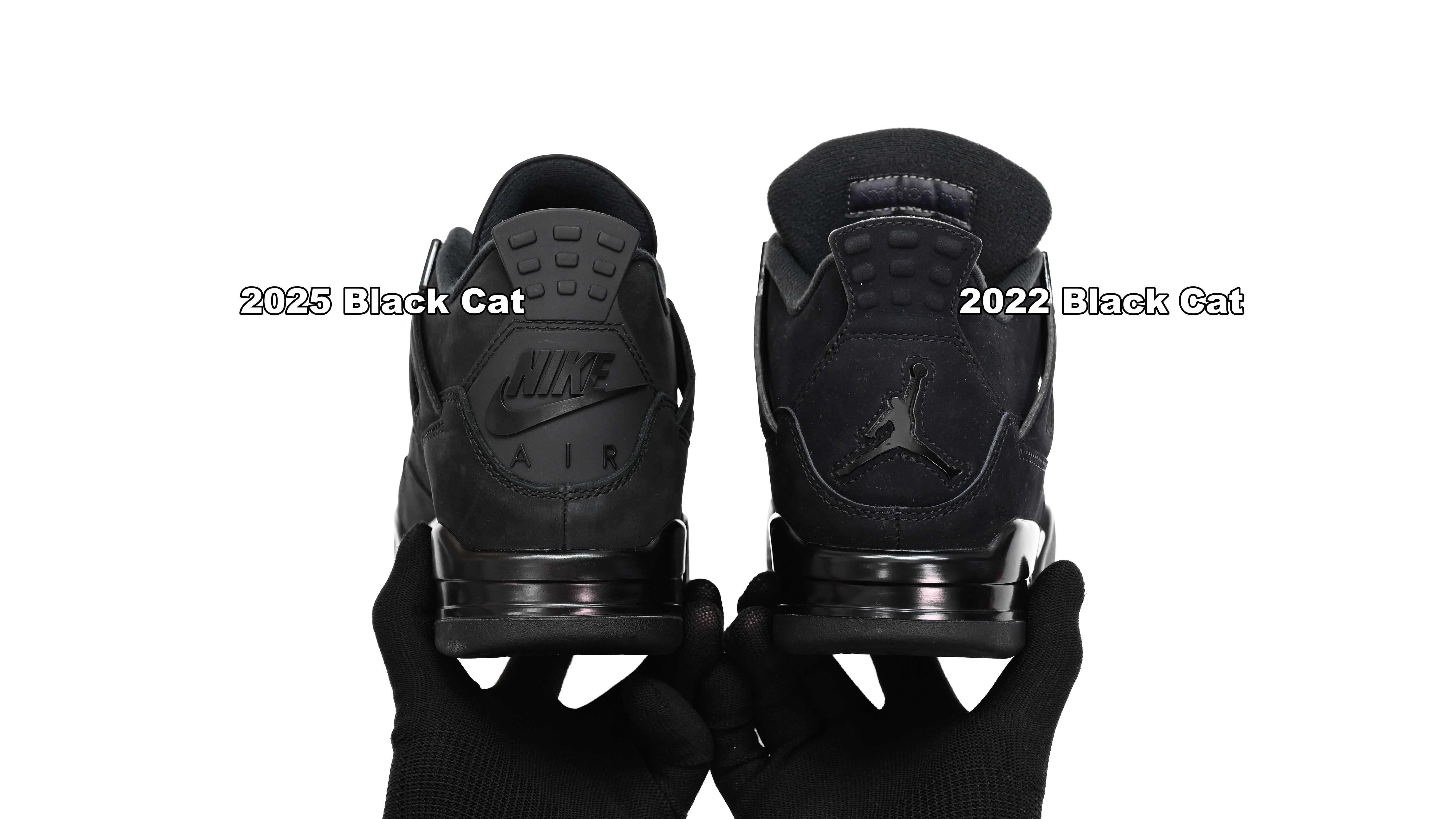 AIR JORDAN 4 RETRO 'BLACK CAT' 2025  FV5029-010