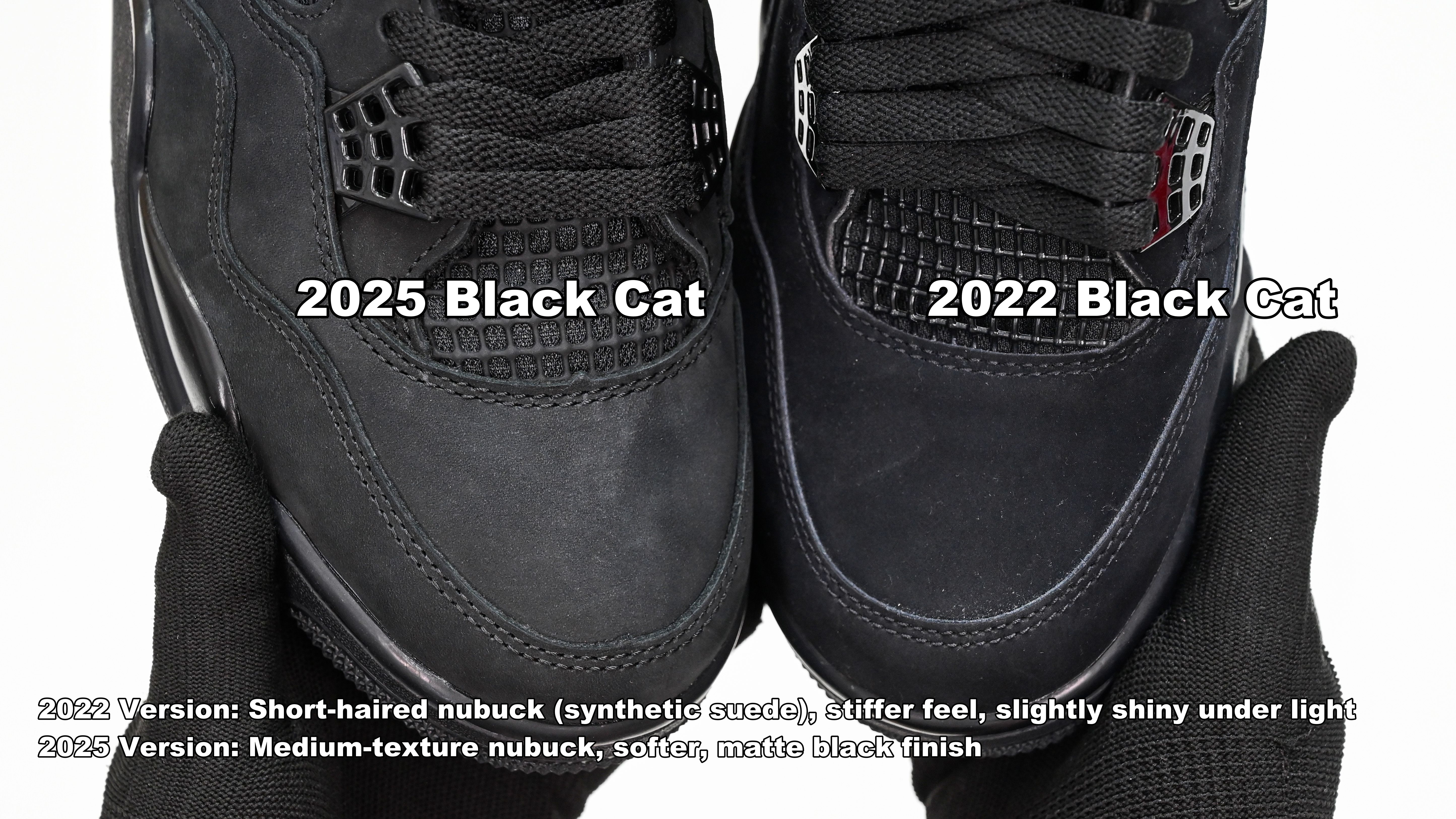 AIR JORDAN 4 RETRO 'BLACK CAT' 2025  FV5029-010