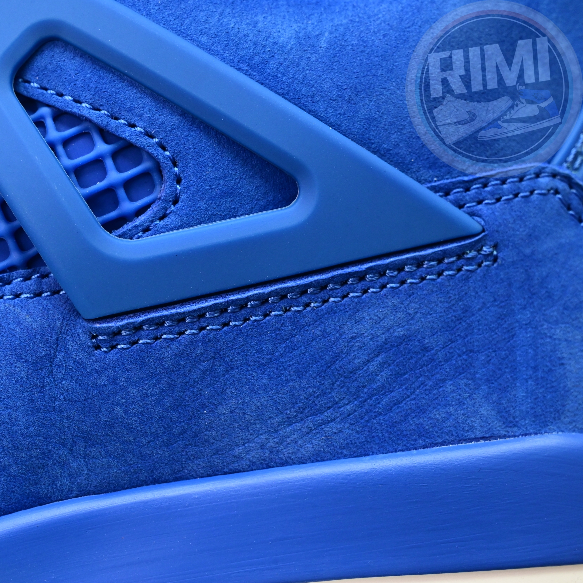 Nigel Sylvester X AIR JORDAN 4 RETRO OG ROYAL BLUE Brick by Brick HF4340-400