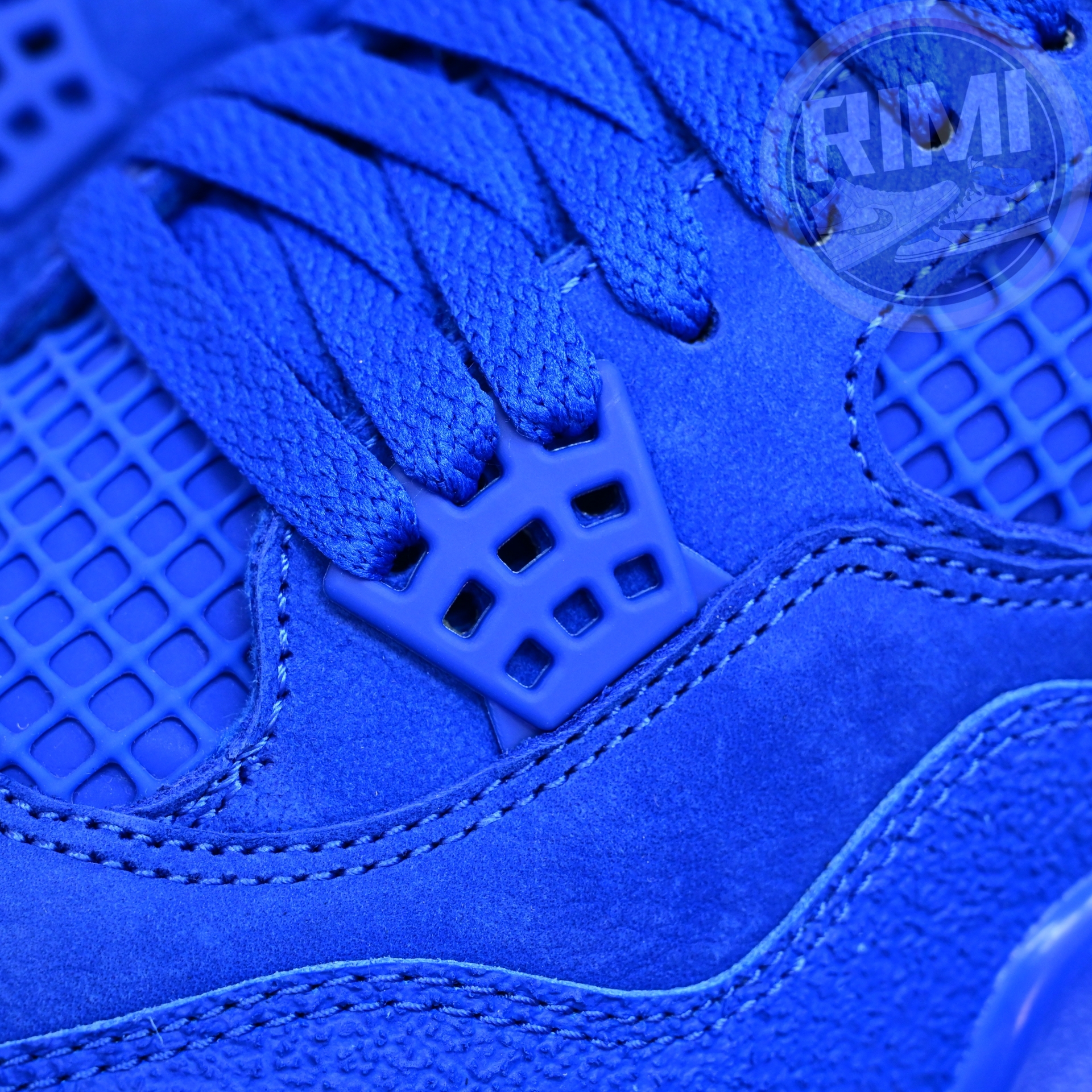 Nigel Sylvester X AIR JORDAN 4 RETRO OG ROYAL BLUE Brick by Brick HF4340-400