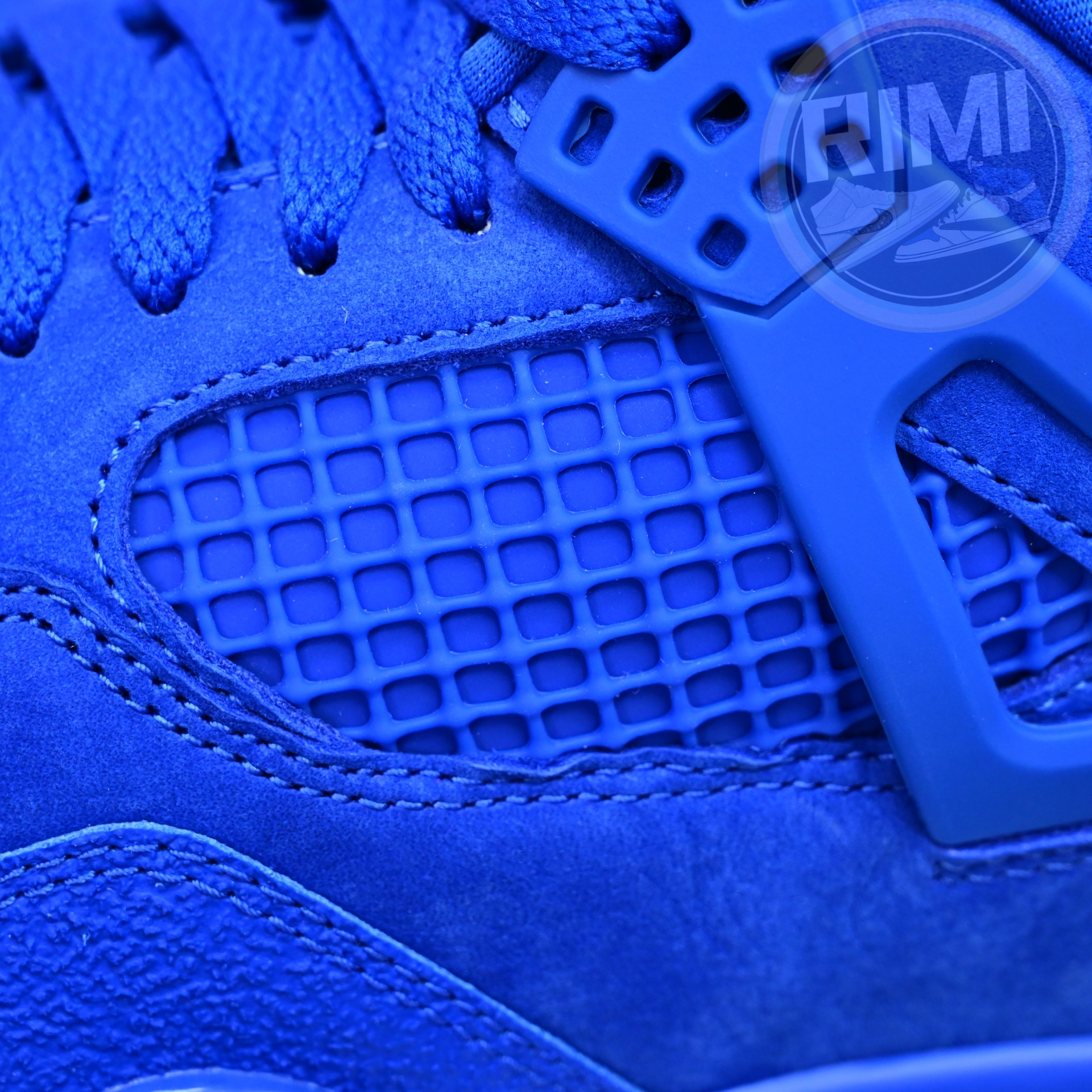 Nigel Sylvester X AIR JORDAN 4 RETRO OG ROYAL BLUE Brick by Brick HF4340-400