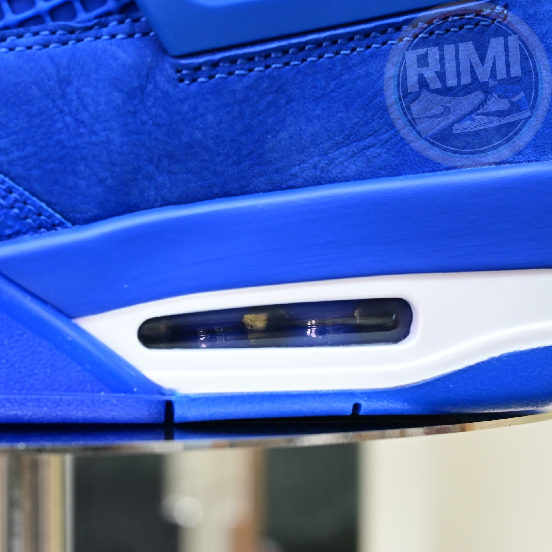 Nigel Sylvester X AIR JORDAN 4 RETRO OG ROYAL BLUE Brick by Brick HF4340-400