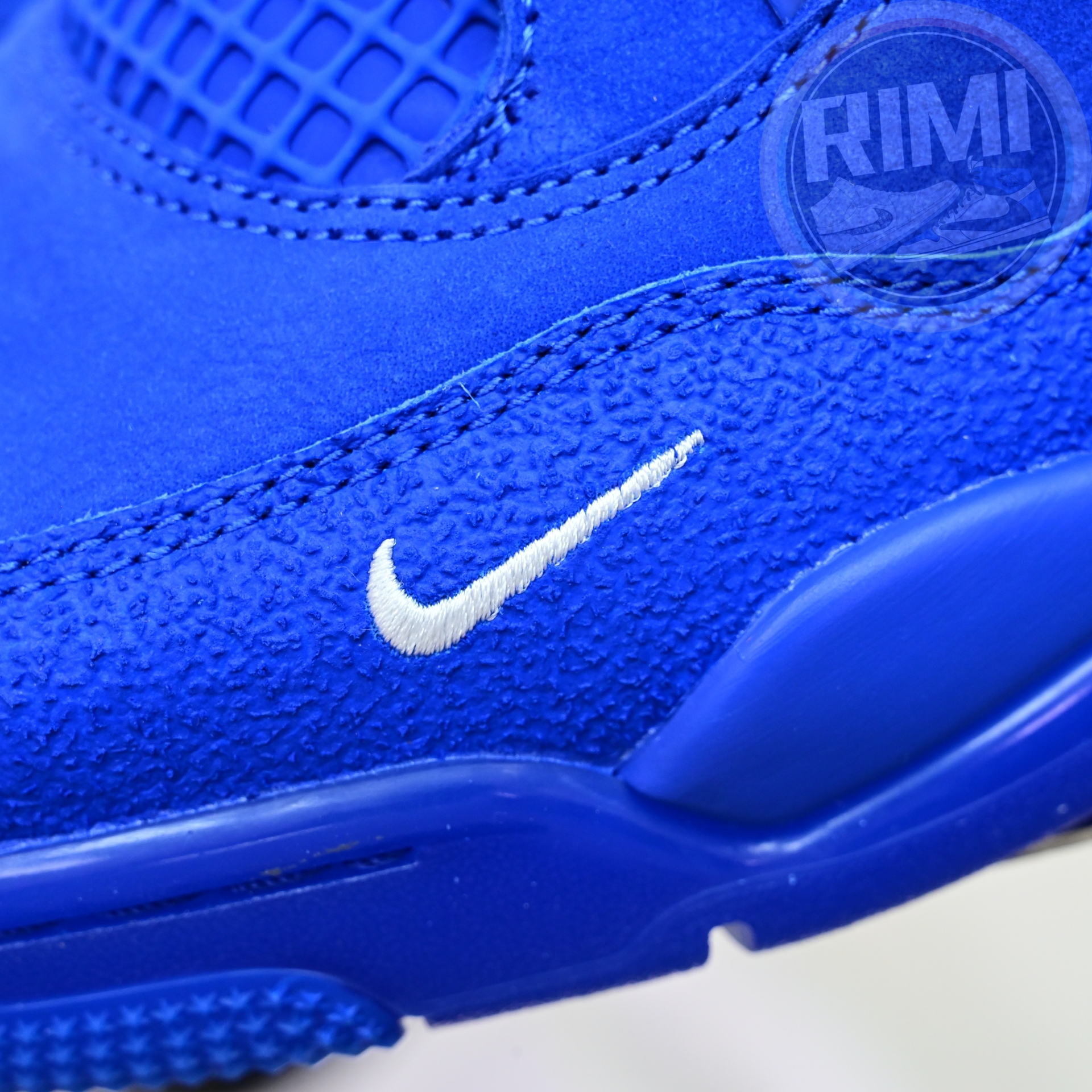 Nigel Sylvester X AIR JORDAN 4 RETRO OG ROYAL BLUE Brick by Brick HF4340-400