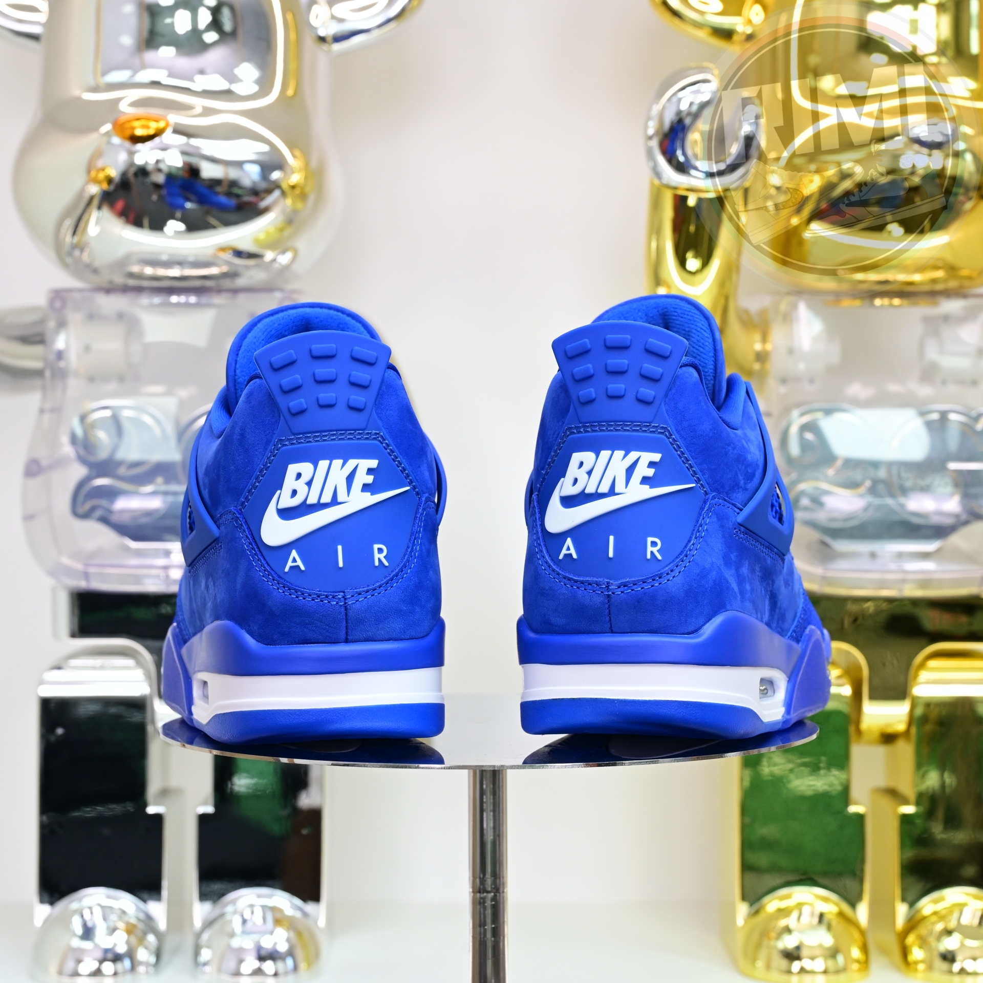 Nigel Sylvester X AIR JORDAN 4 RETRO OG ROYAL BLUE Brick by Brick HF4340-400