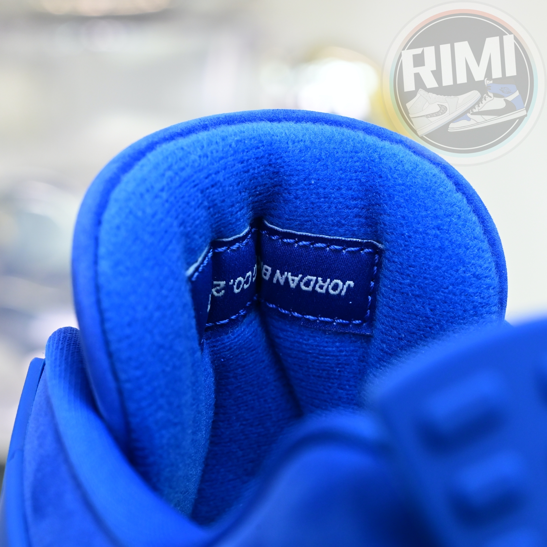 Nigel Sylvester X AIR JORDAN 4 RETRO OG ROYAL BLUE Brick by Brick HF4340-400