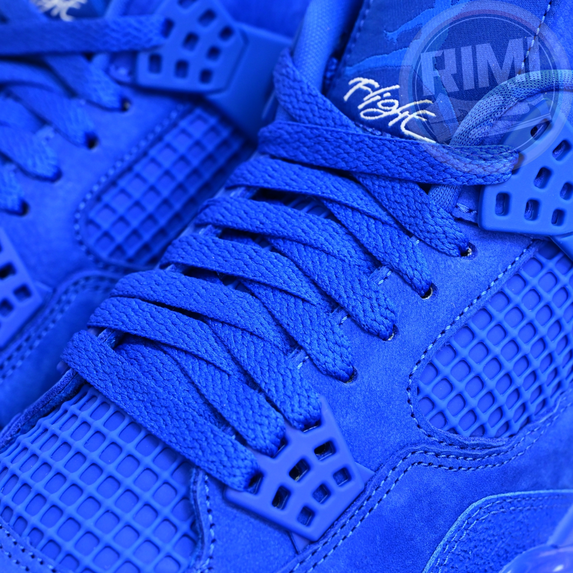 Nigel Sylvester X AIR JORDAN 4 RETRO OG ROYAL BLUE Brick by Brick HF4340-400