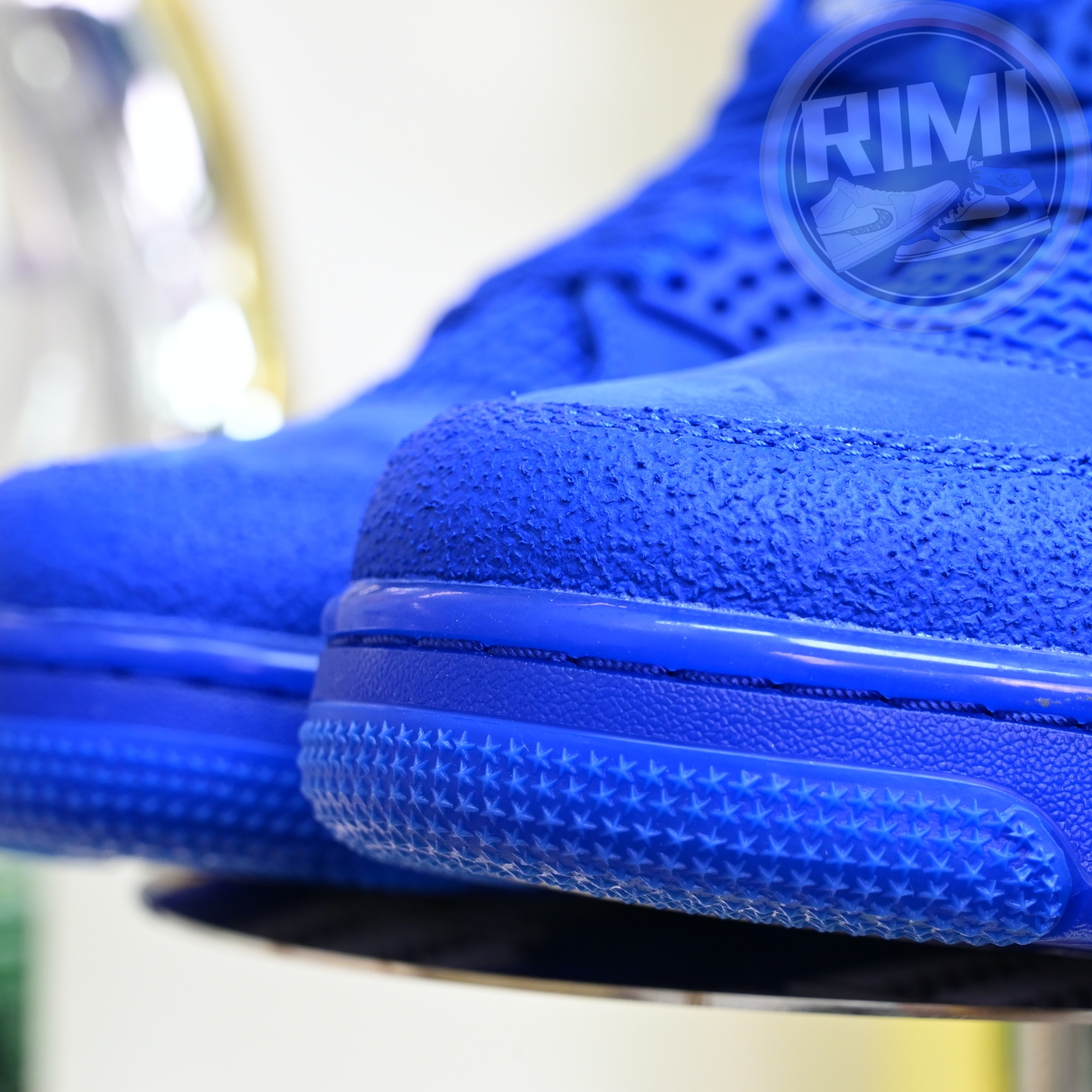 Nigel Sylvester X AIR JORDAN 4 RETRO OG ROYAL BLUE Brick by Brick HF4340-400
