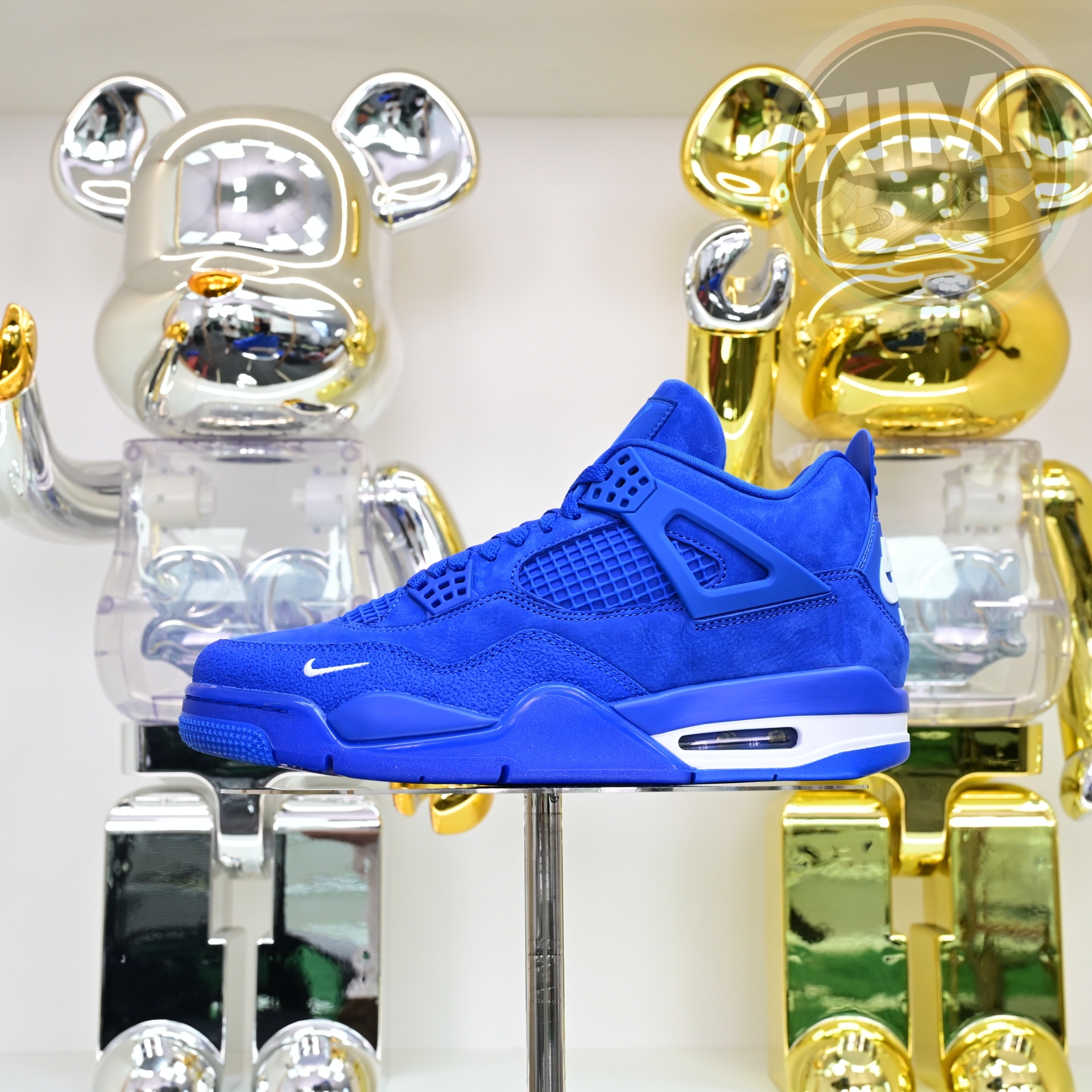 Nigel Sylvester X AIR JORDAN 4 RETRO OG ROYAL BLUE Brick by Brick HF4340-400