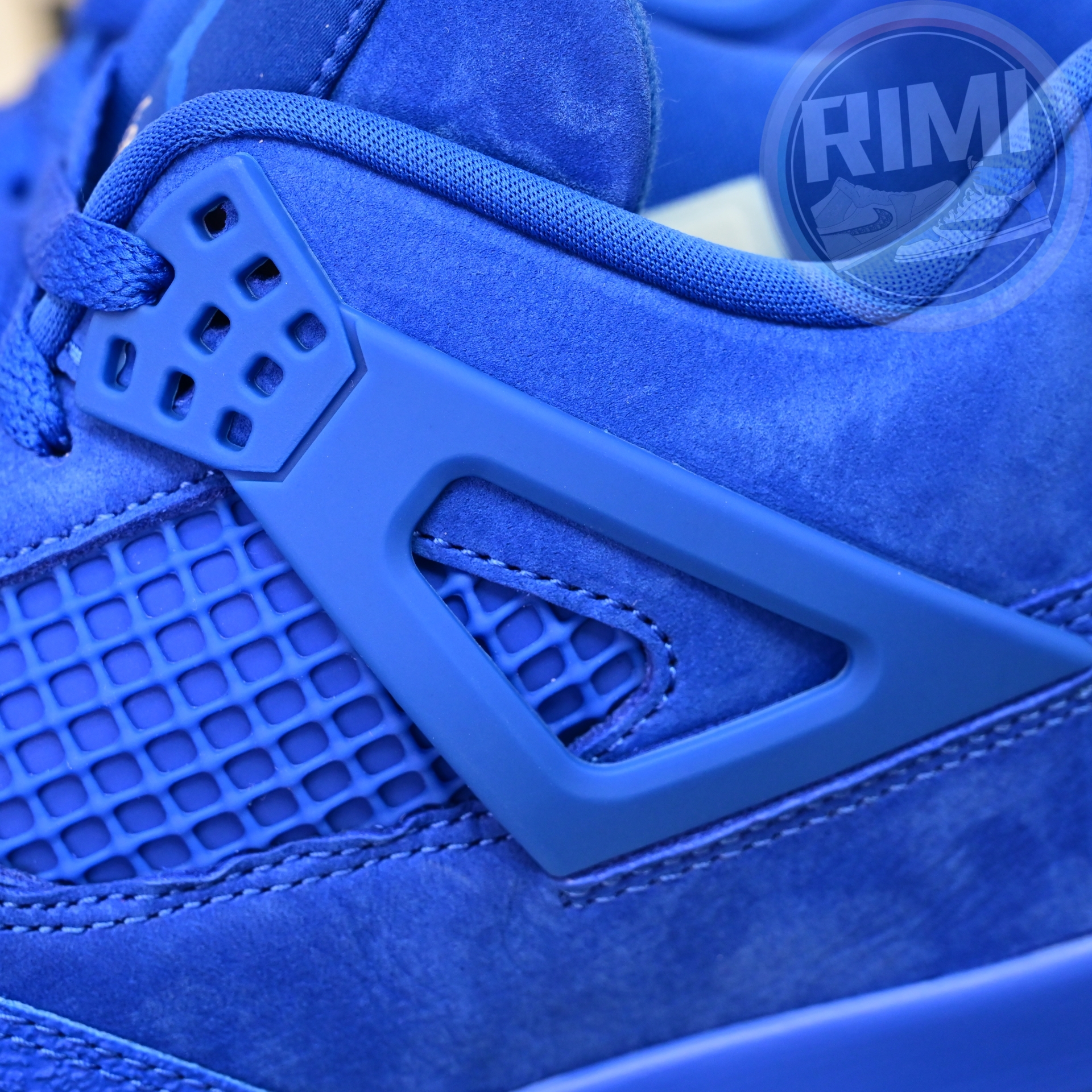 Nigel Sylvester X AIR JORDAN 4 RETRO OG ROYAL BLUE Brick by Brick HF4340-400