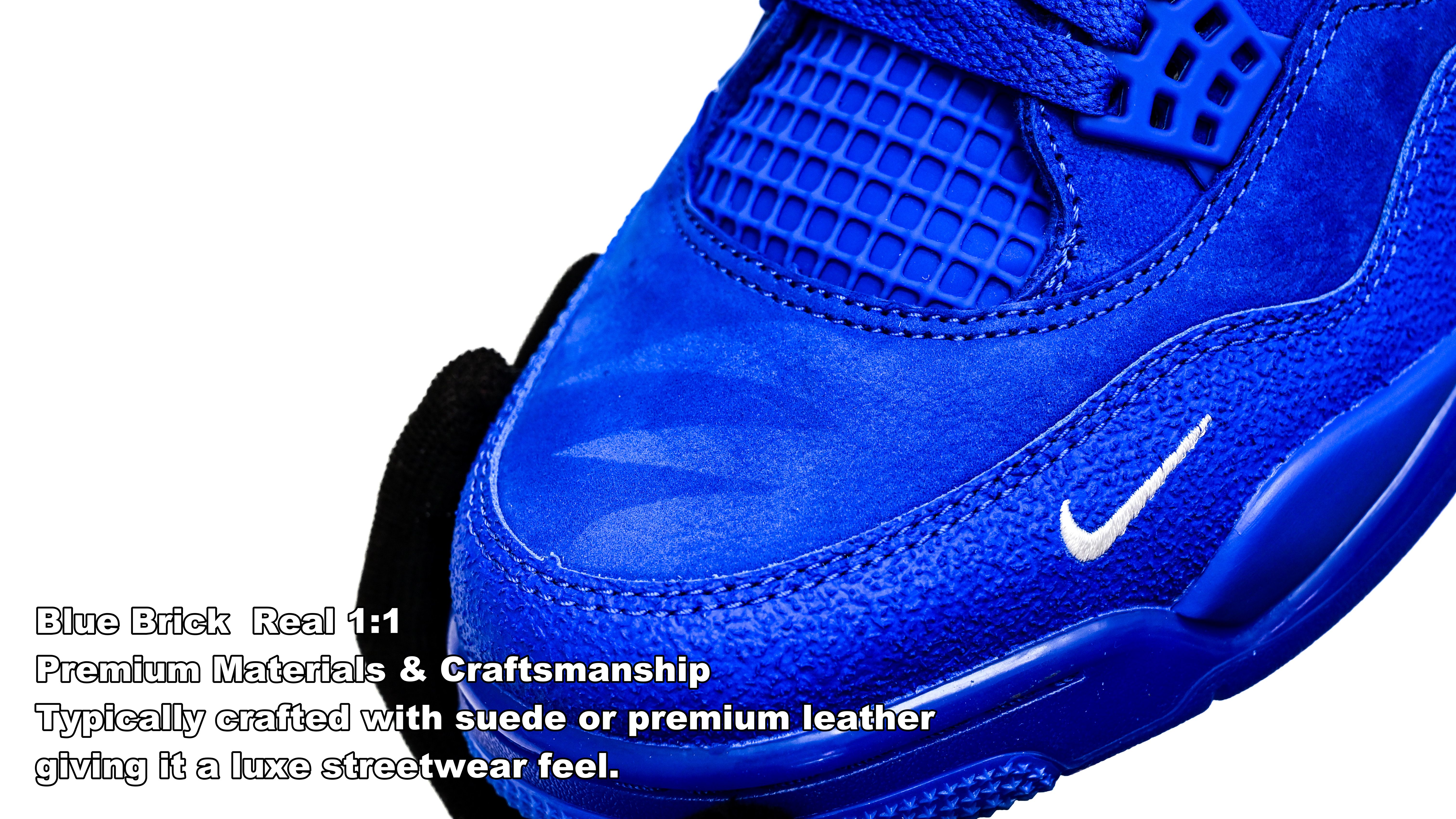 Nigel Sylvester X AIR JORDAN 4 RETRO OG ROYAL BLUE Brick by Brick HF4340-400