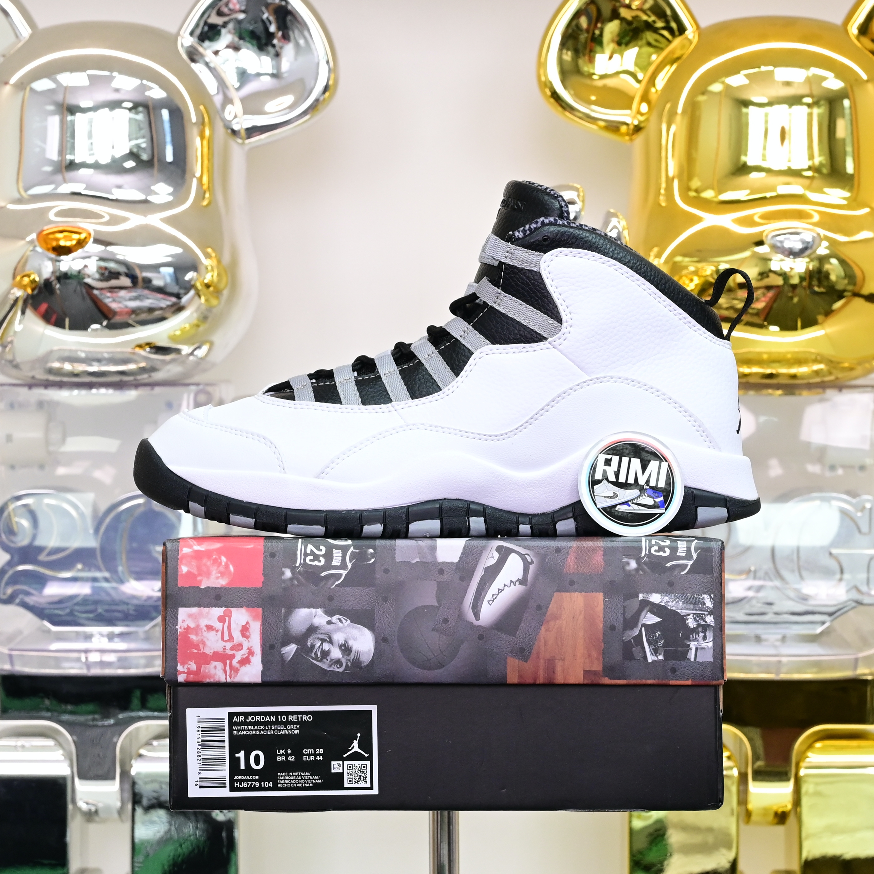 Air Jordan 10 OG“Steel” HJ6779-104