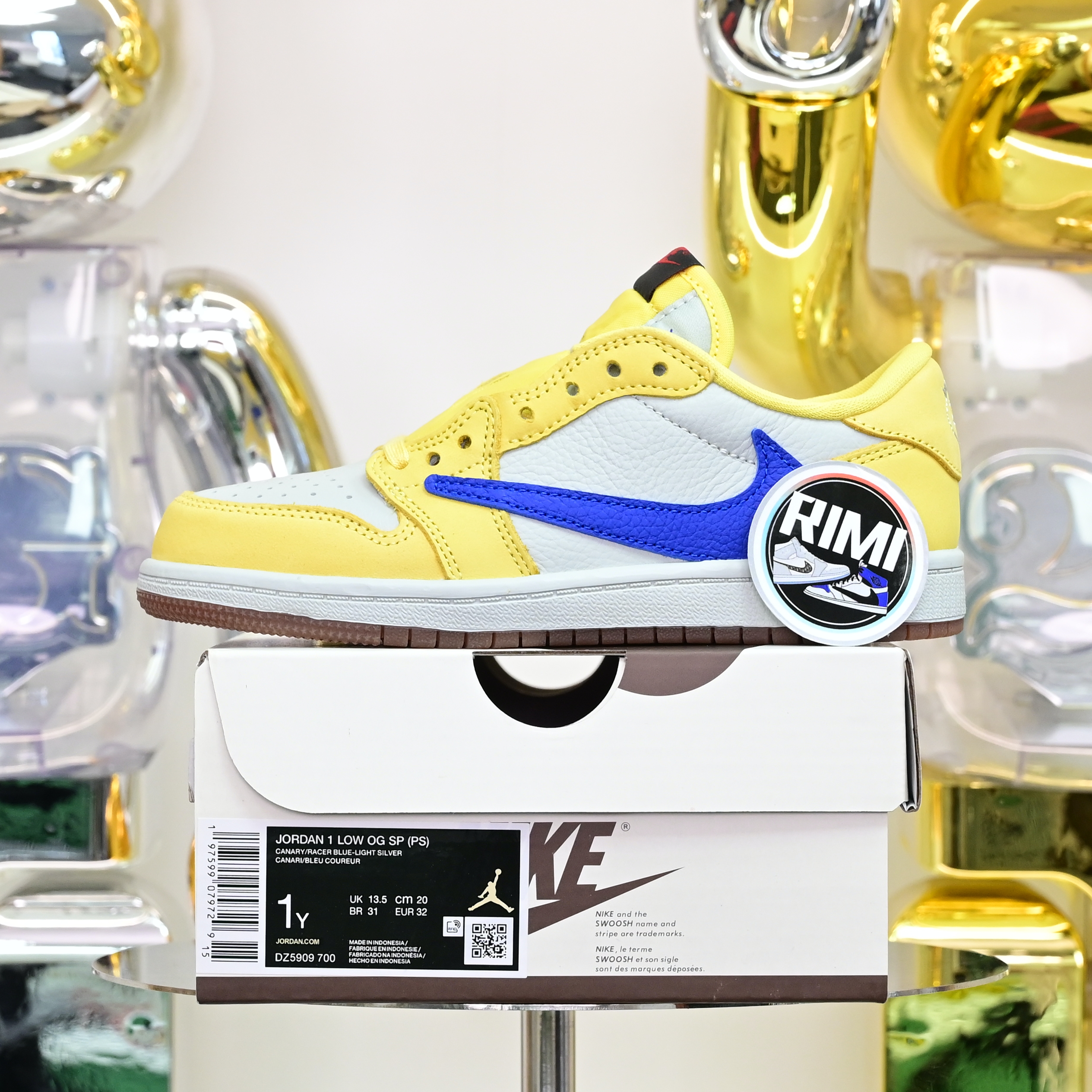 Kids Shoes Travis Scott x Air Jordan 1 Retro Low OG DZ5909-700