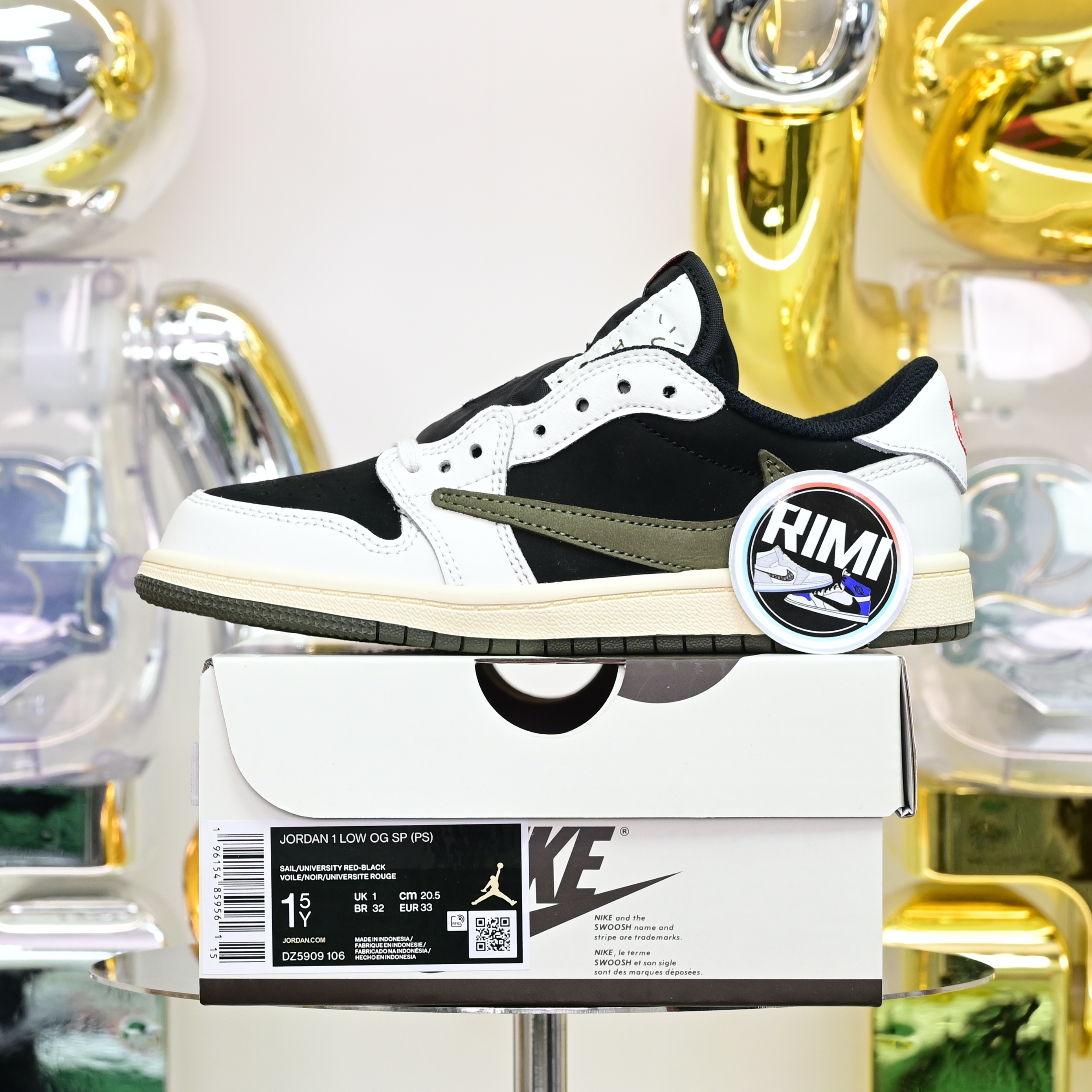 Kids Shoes Travis Scott x Air Jordan 1 Low OG