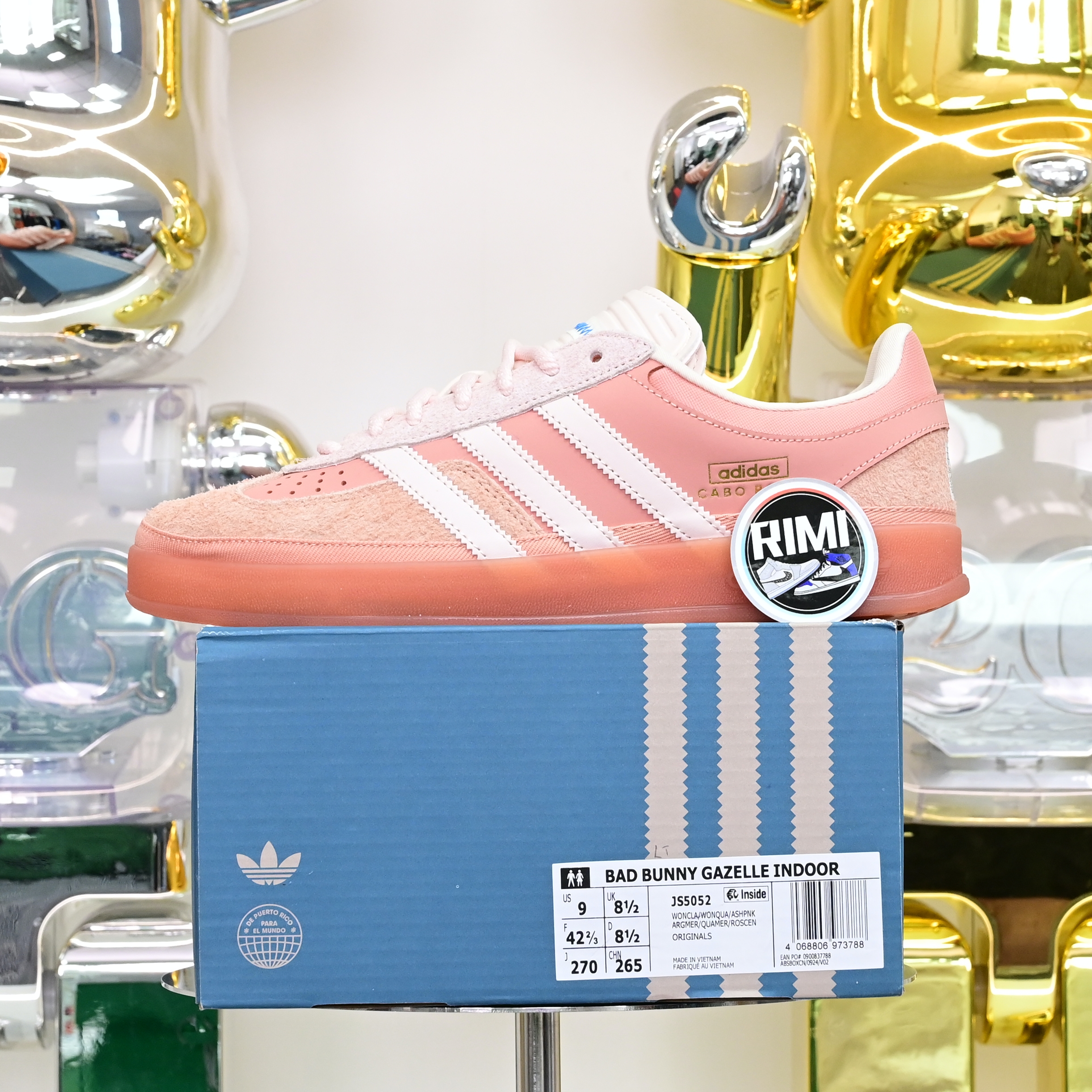 Bad Bunny x adidas originals GAZELLE INDOOR Cabo Rojo JS5052