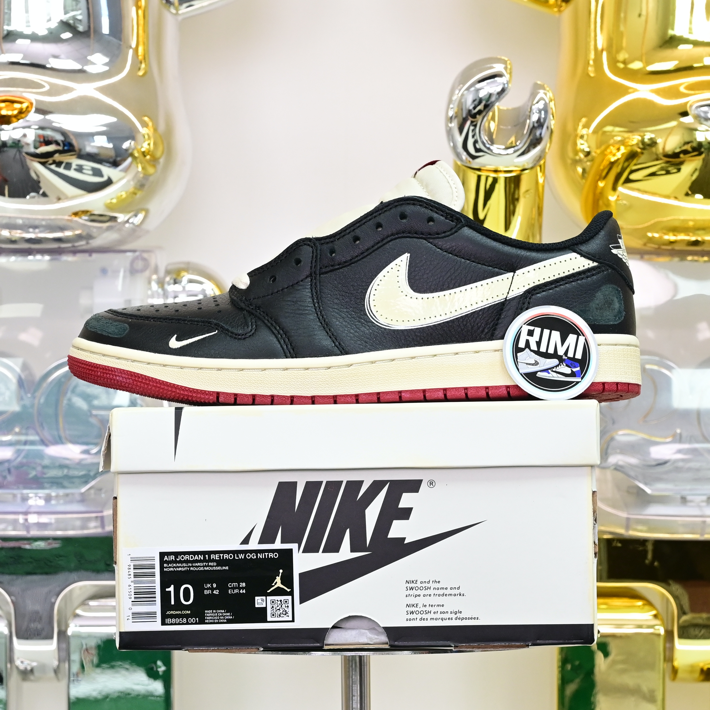 Nigel Sylvester x Air Jordan 1 Low OG Nitro