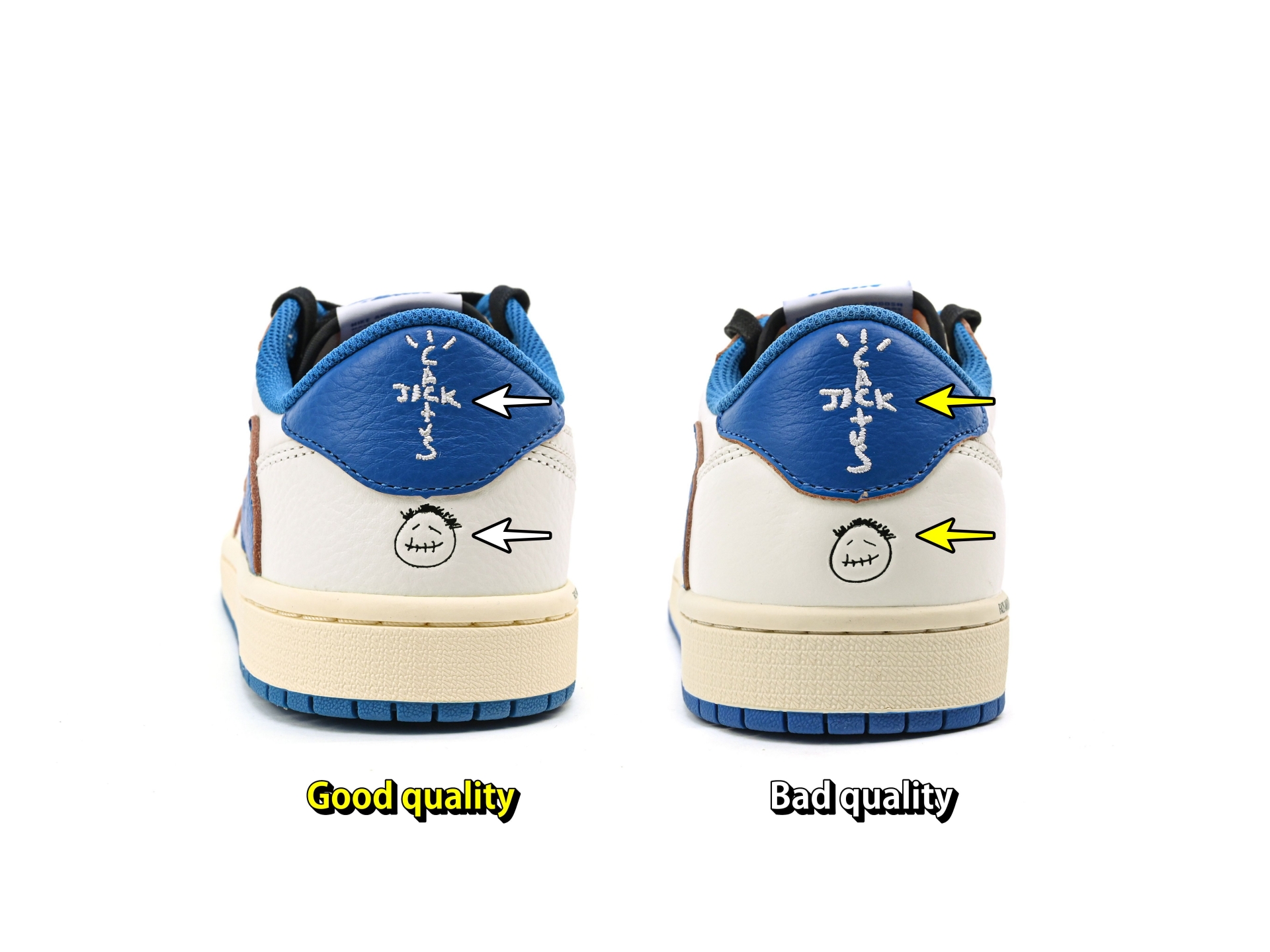 Travis Scott x Jordan 1 Retro Low OG SP Fragment Sail Military Blue