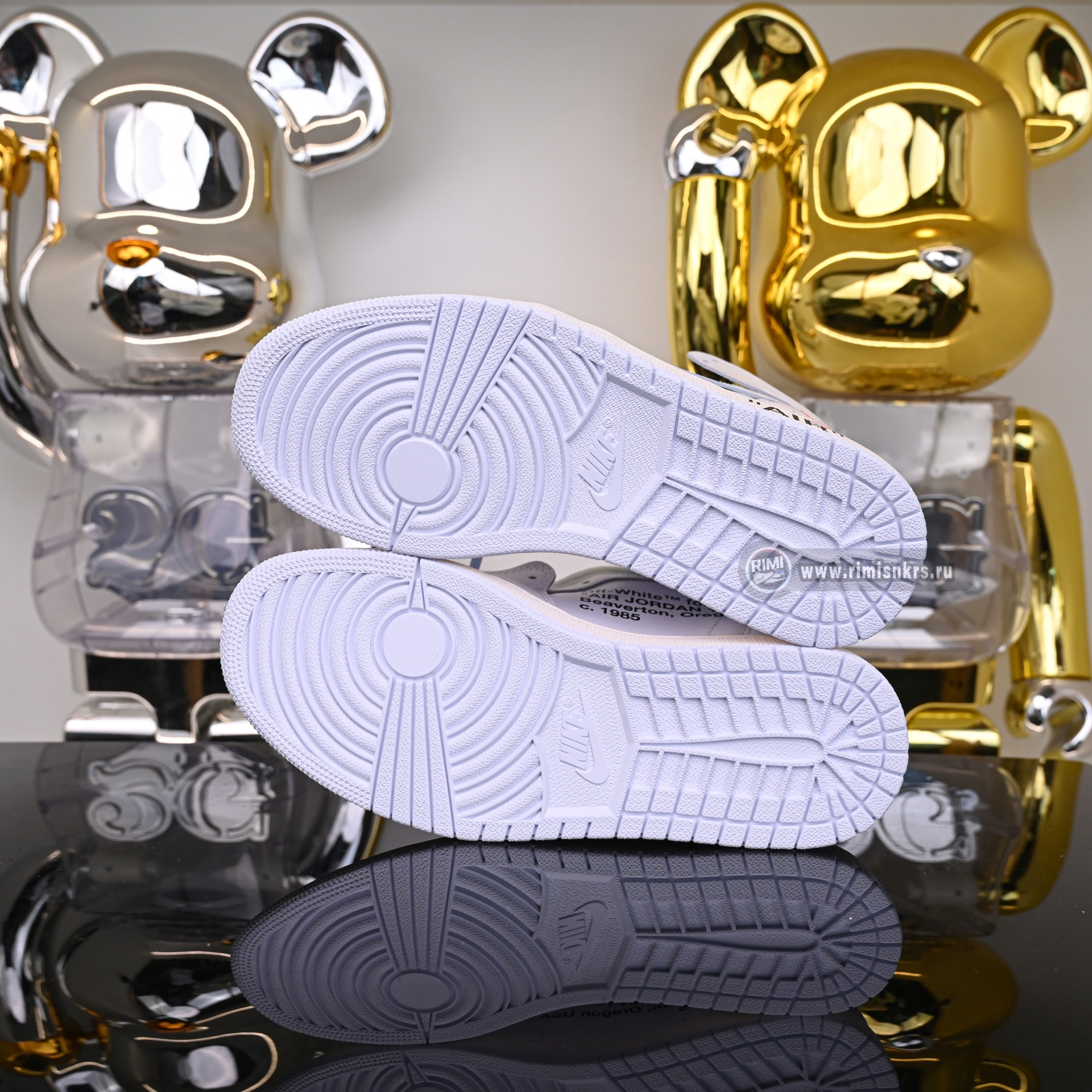 OFF-WHITE X AIR JORDAN 1 RETRO HIGH OG 'WHITE' 2018