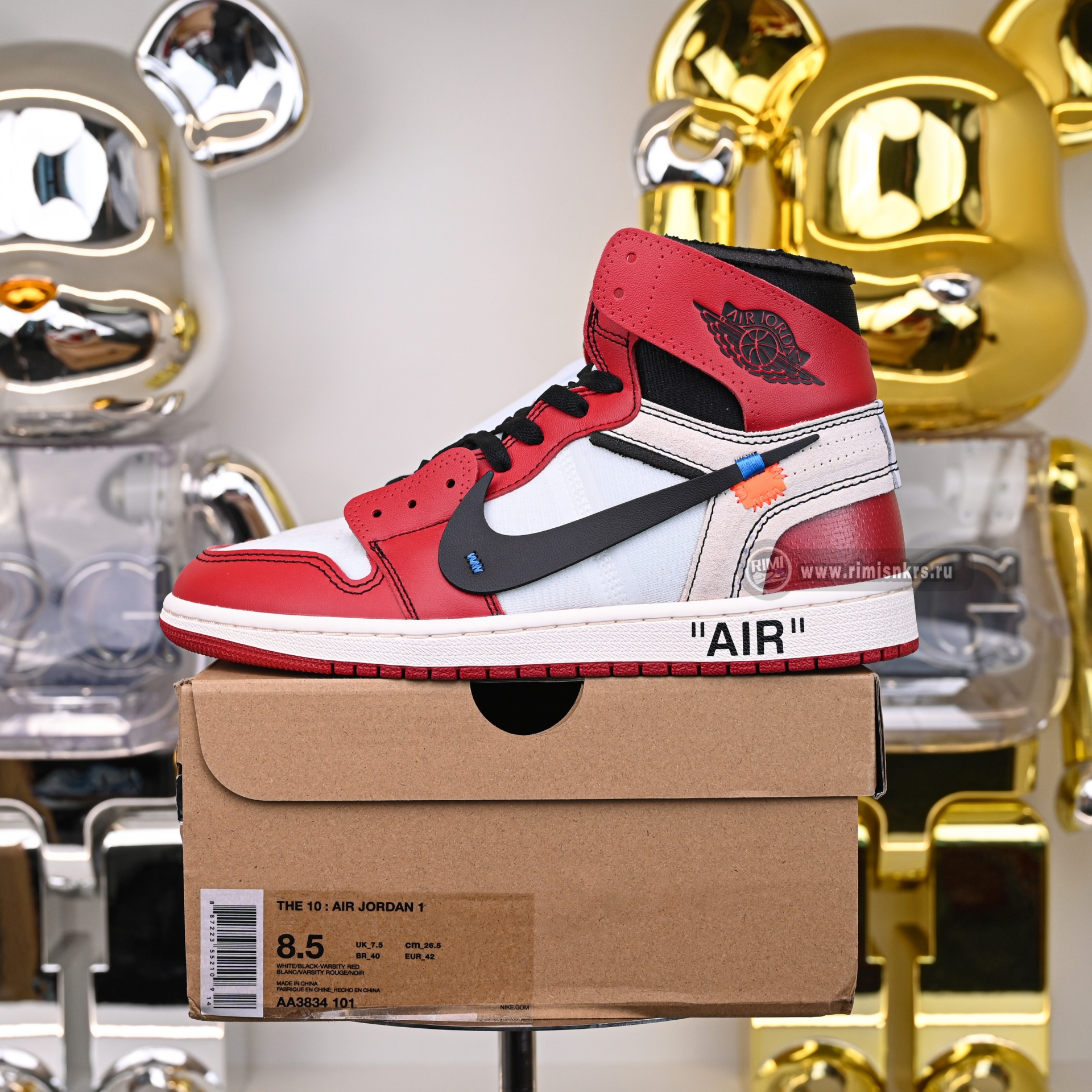 OFF-WHITE X AIR JORDAN 1 RETRO HIGH OG 'CHICAGO'