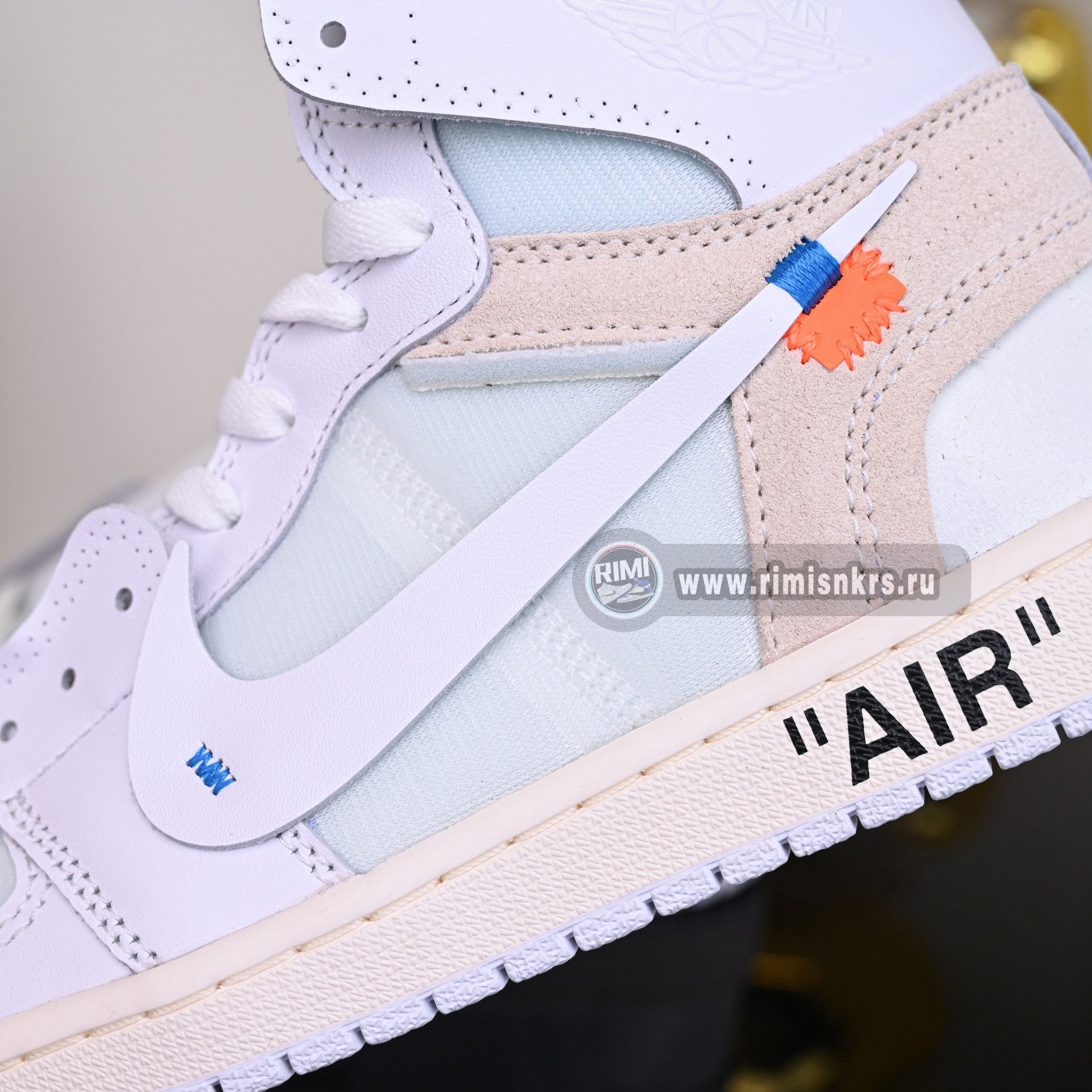 OFF-WHITE X AIR JORDAN 1 RETRO HIGH OG 'WHITE' 2018