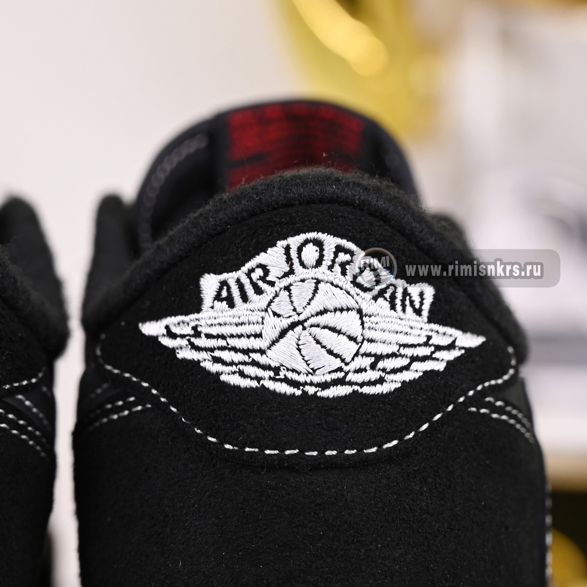 TRAVIS SCOTT X NIKE AIR JORDAN 1 LOW OG “BLACK/PHANTOM” DM7866-001