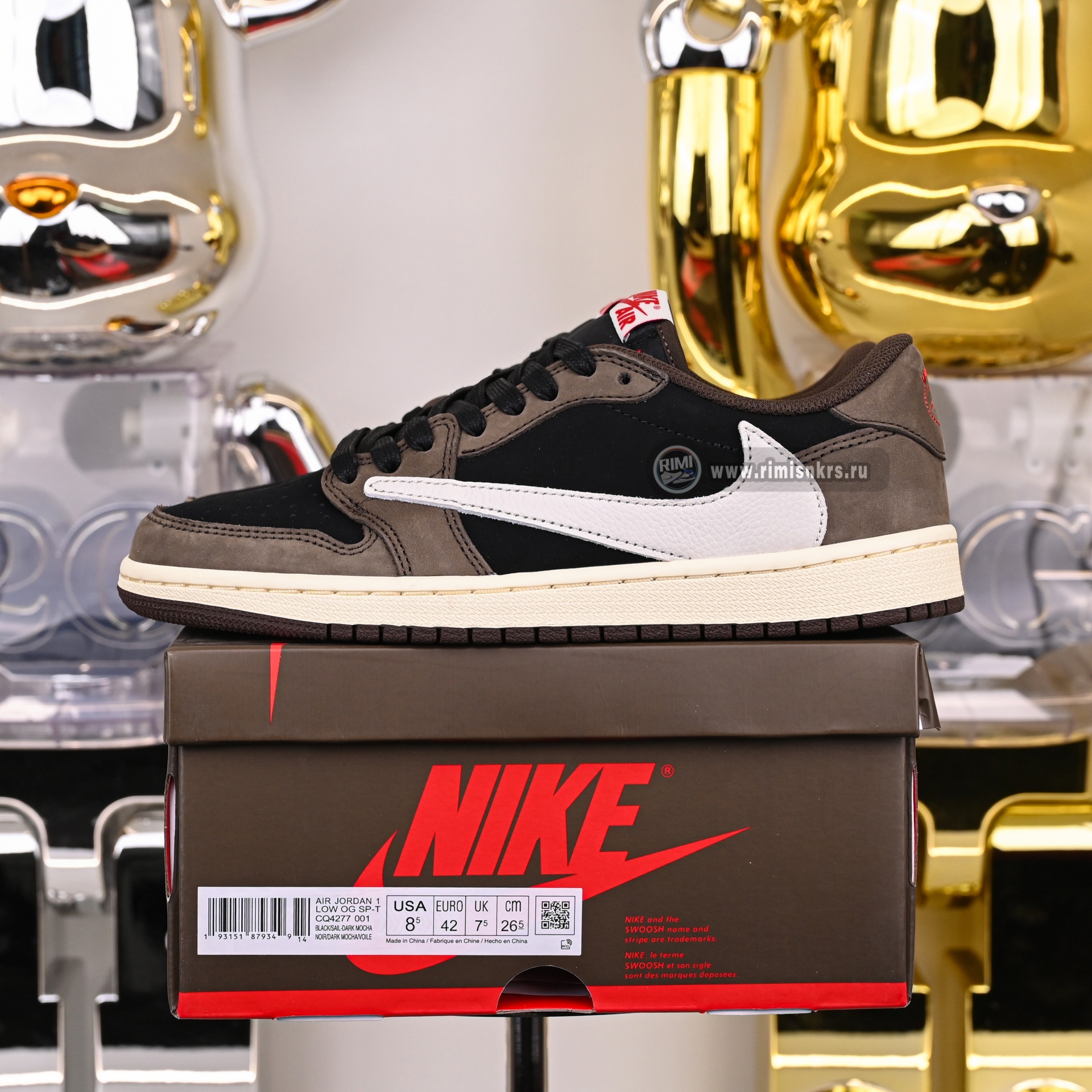 Travis Scott x Jordan Air Jordan 1 Low OG TS SP CQ4277-001