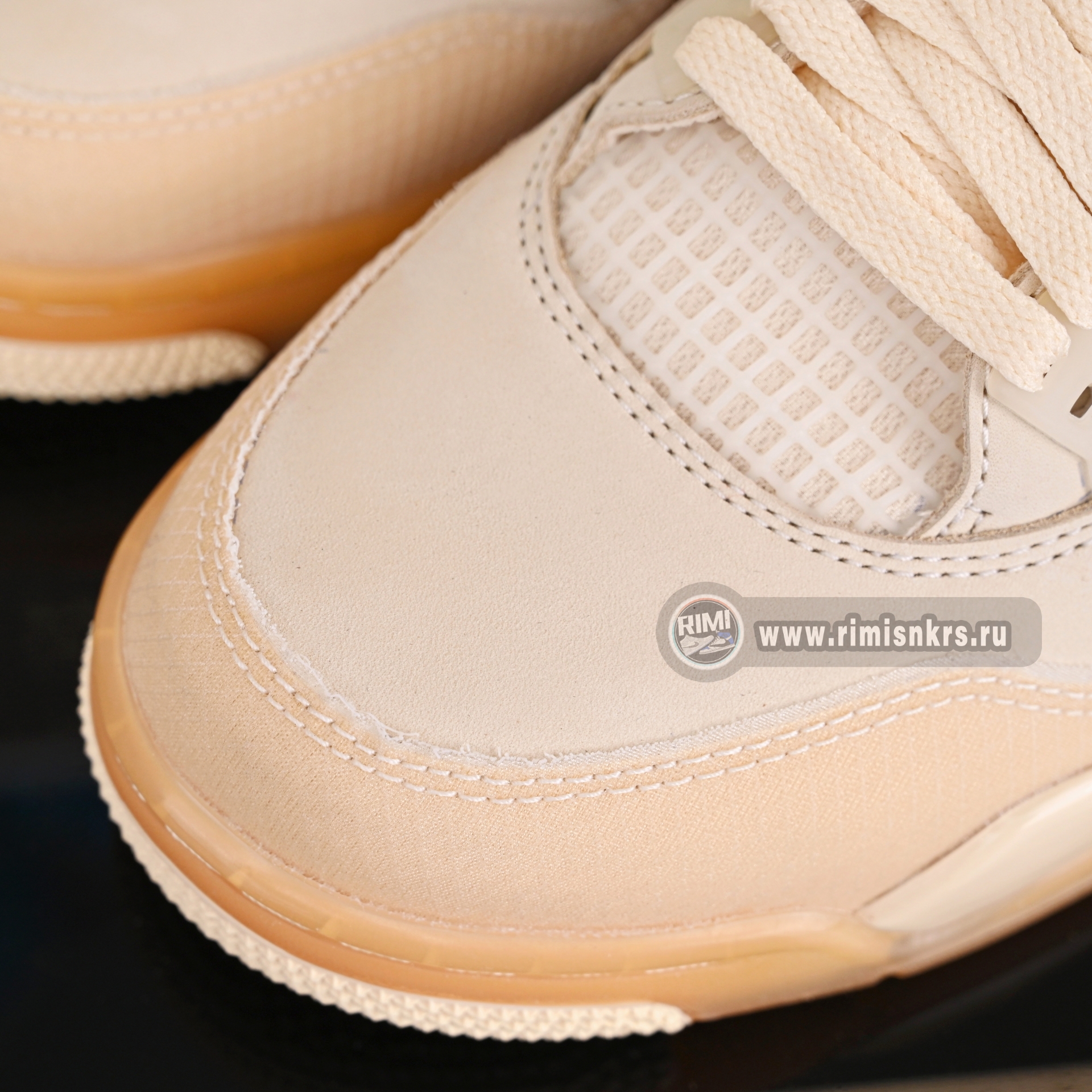 AIR JORDAN OFF-WHITE X WMNS AIR JORDAN 4 SP 'SAIL' CV9388-100