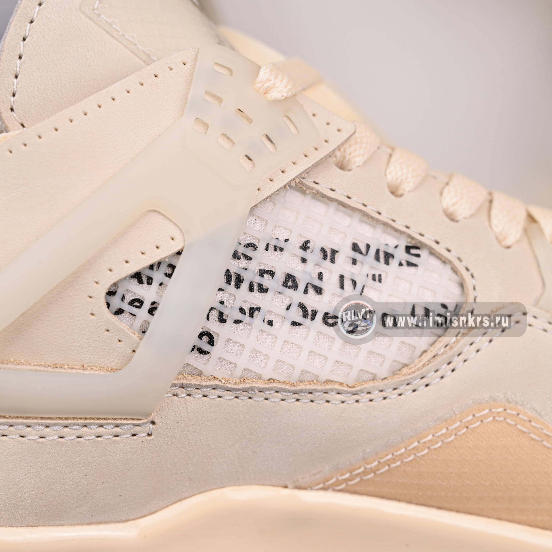 AIR JORDAN OFF-WHITE X WMNS AIR JORDAN 4 SP 'SAIL' CV9388-100