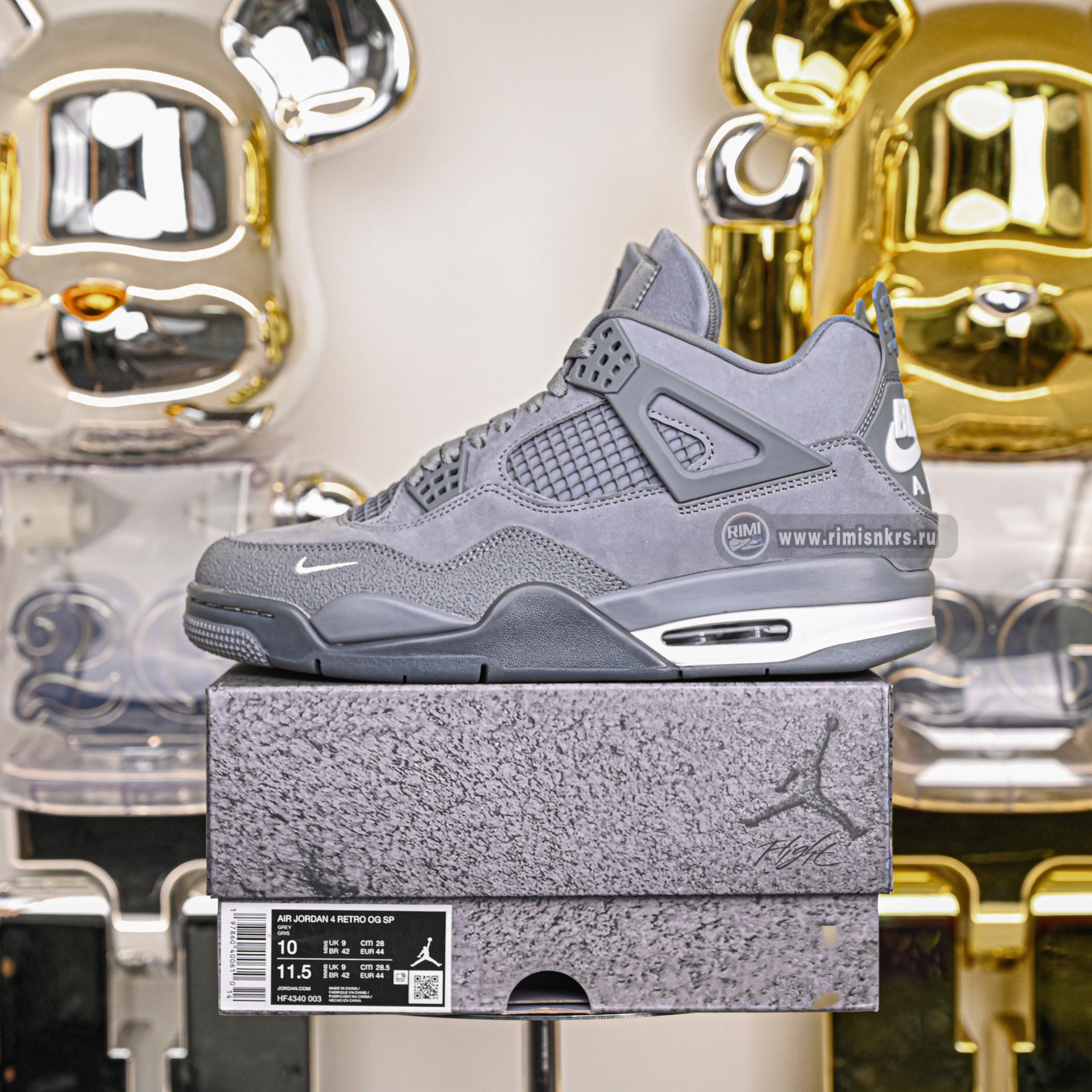 Nigel Sylvester X AIR JORDAN 4 RETRO HF4340-003