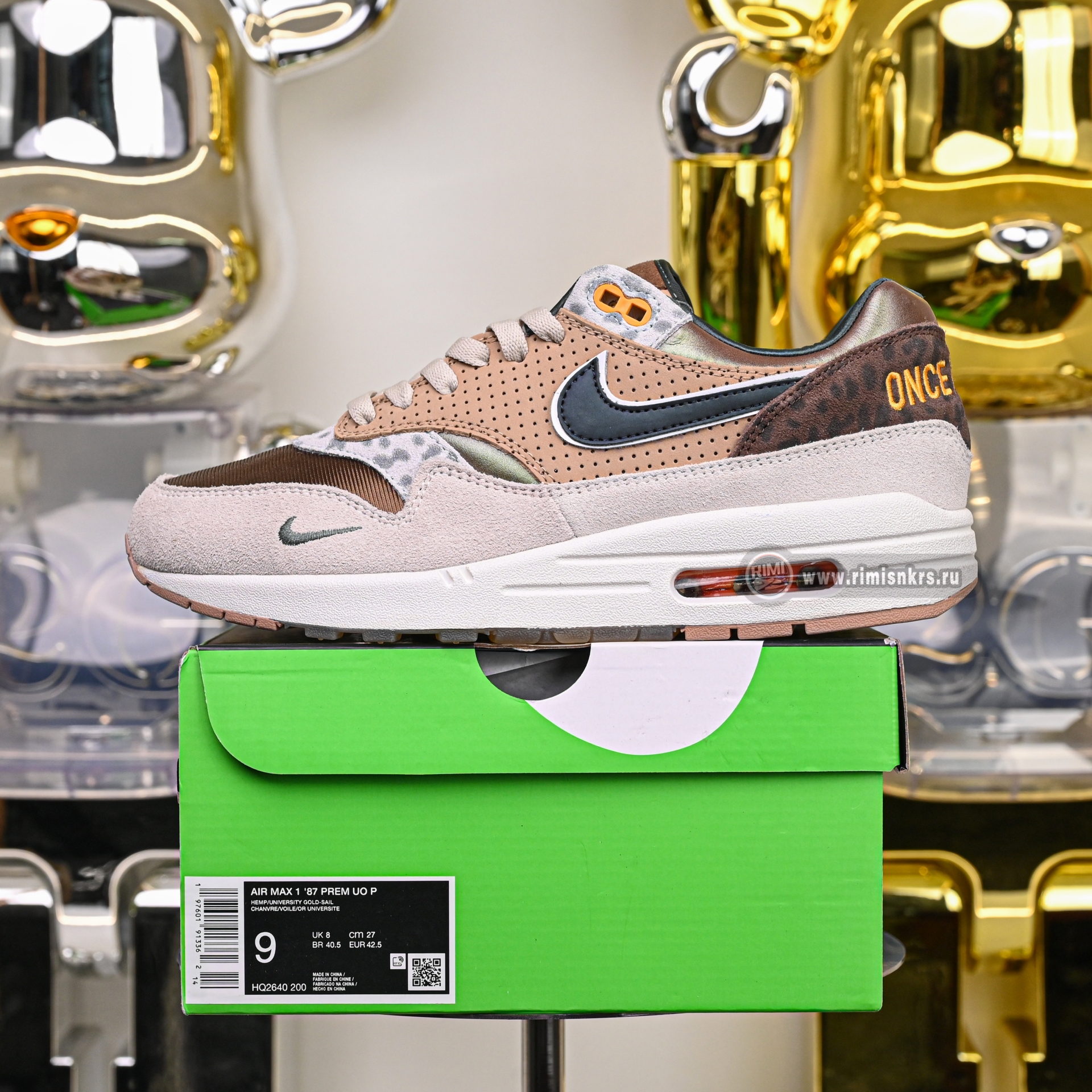 Division St. x Nike Air Max 1“University of Oregon”HQ2640-200