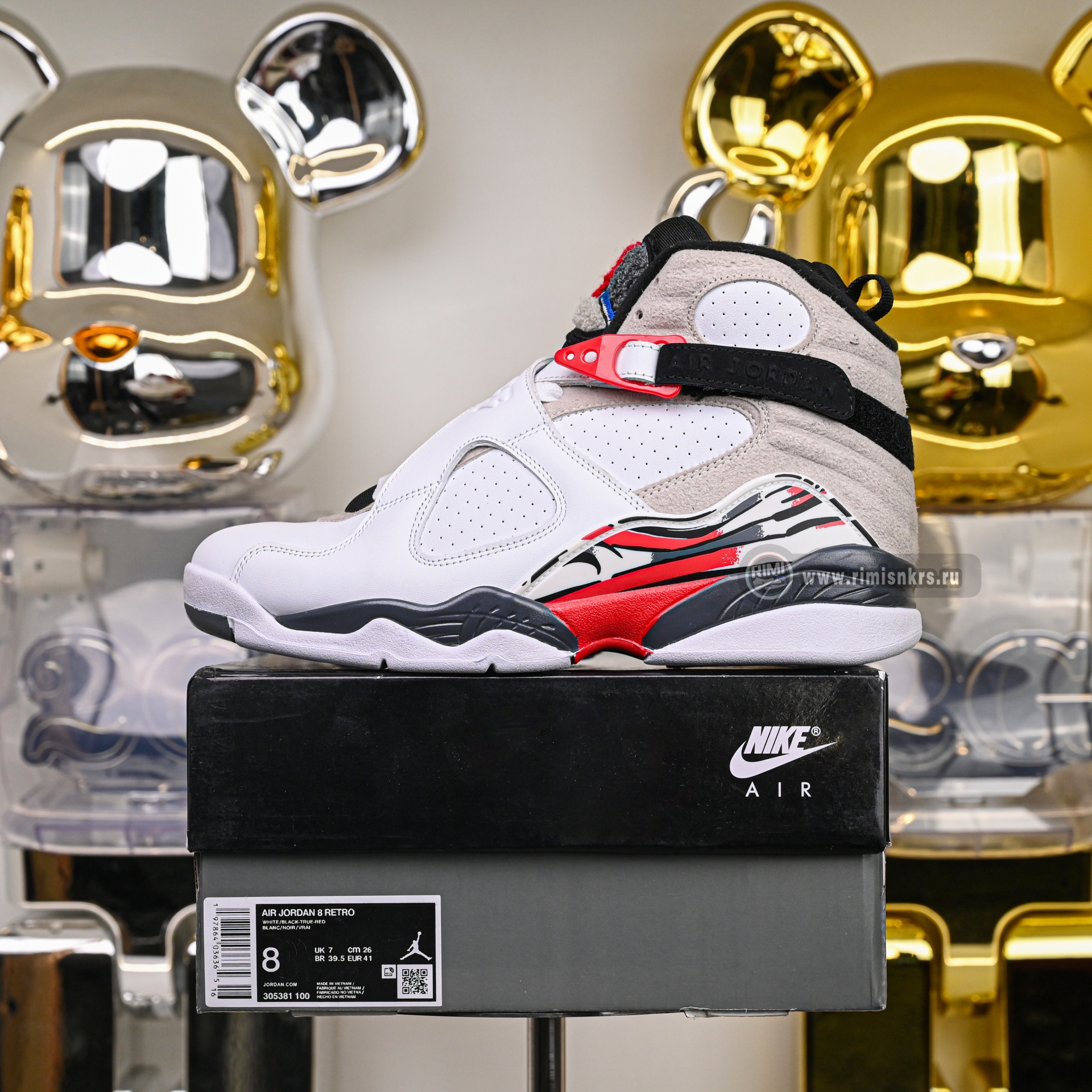 Air Jordan8“Bugs Bunny”2025   305381-100