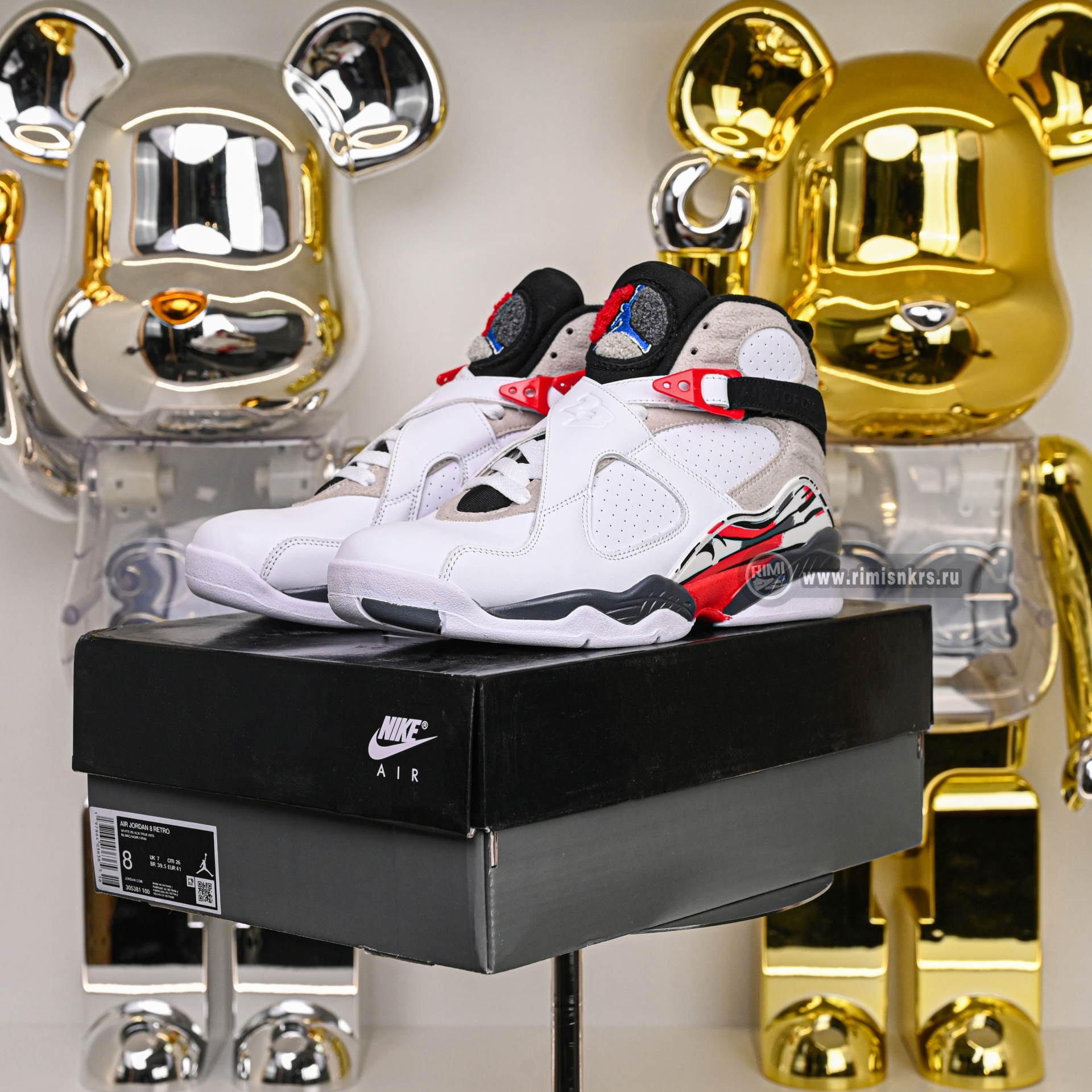 Air Jordan8“Bugs Bunny”2025   305381-100