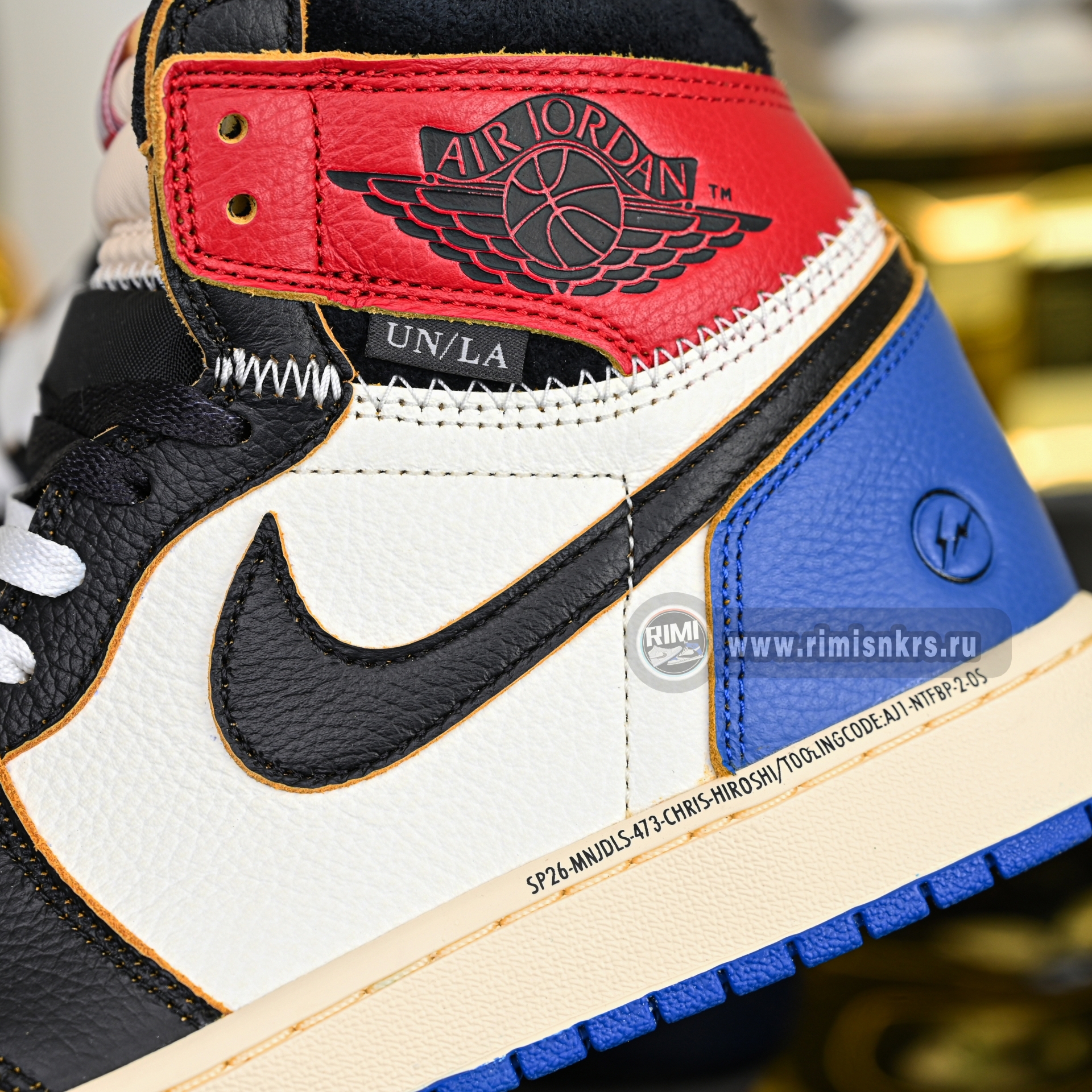 Union LA x Fragment Design x  Air Jordan 1 High OG