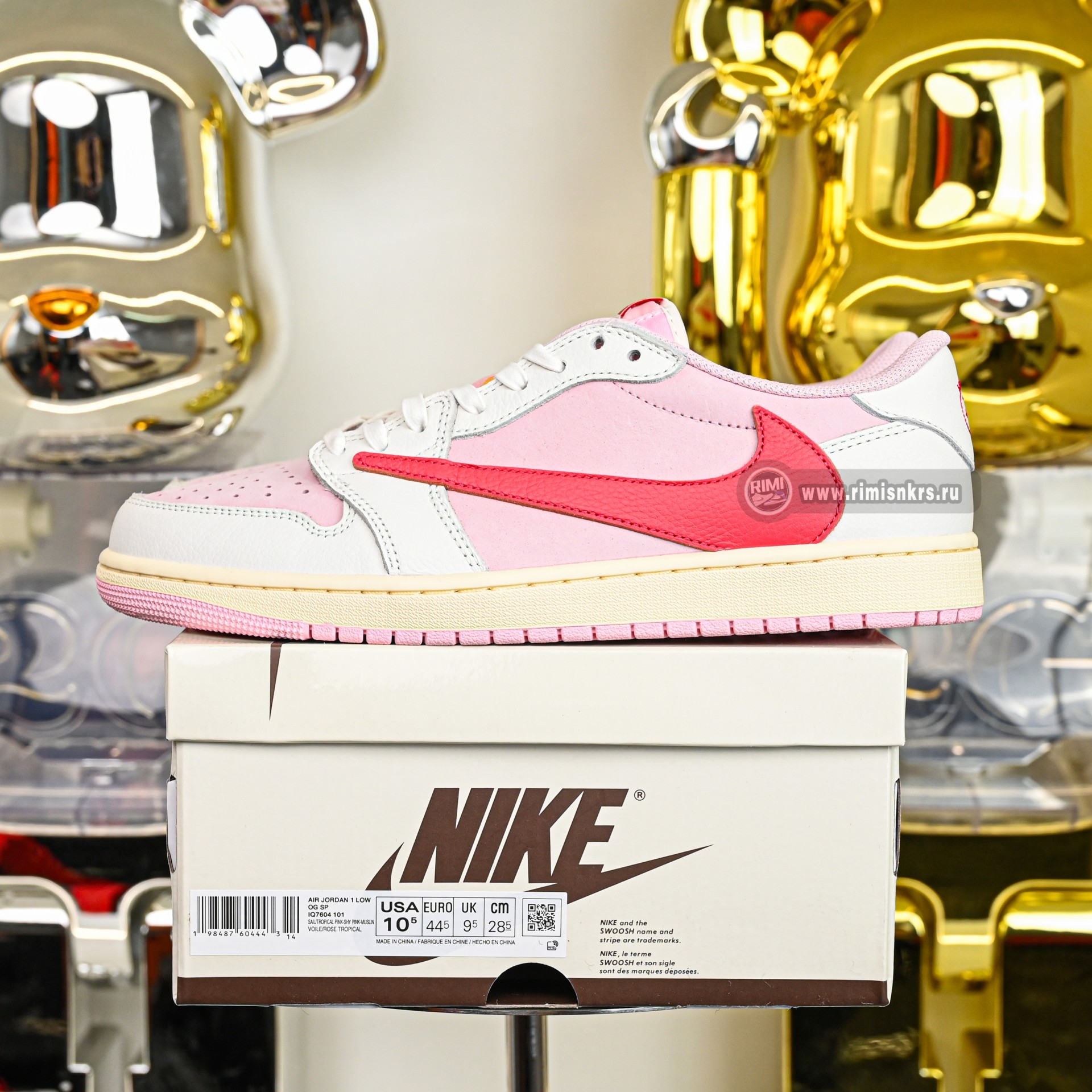 Travis Scott x  Air Jordan 1 Low OG IQ7604-101