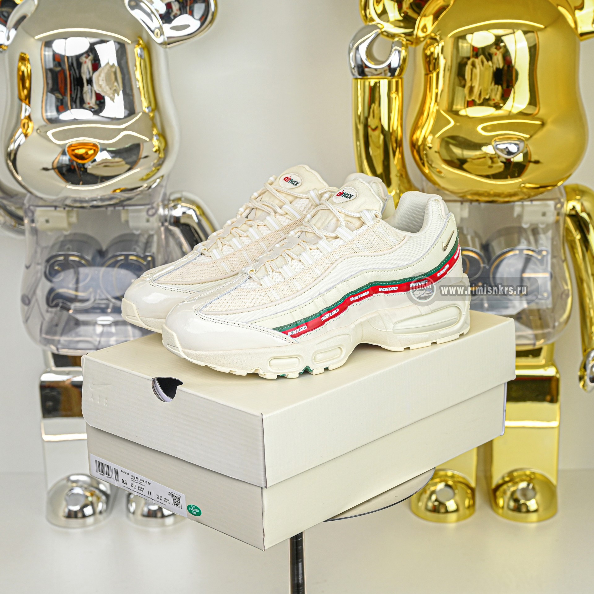 UNDEFEATED x Nike Air Max 95 OG Big Bubble   IB4453-100