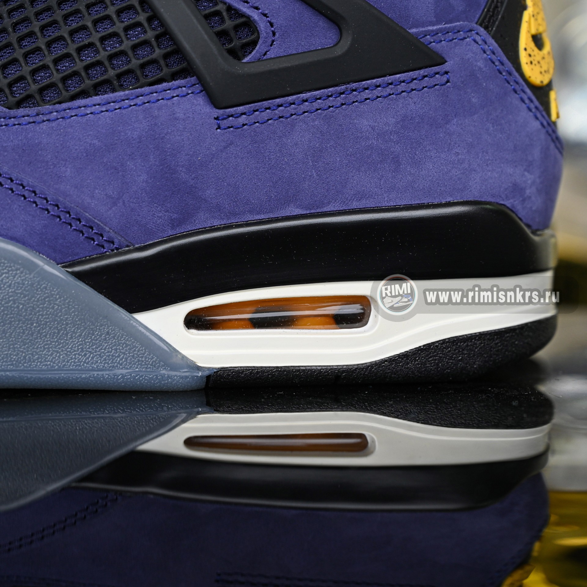 Air Jordan 4 Retro Lakers/Imperial Purple