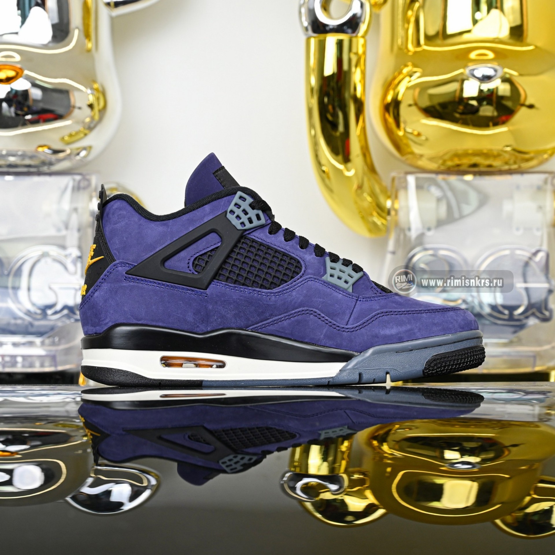 Air Jordan 4 Retro Lakers/Imperial Purple