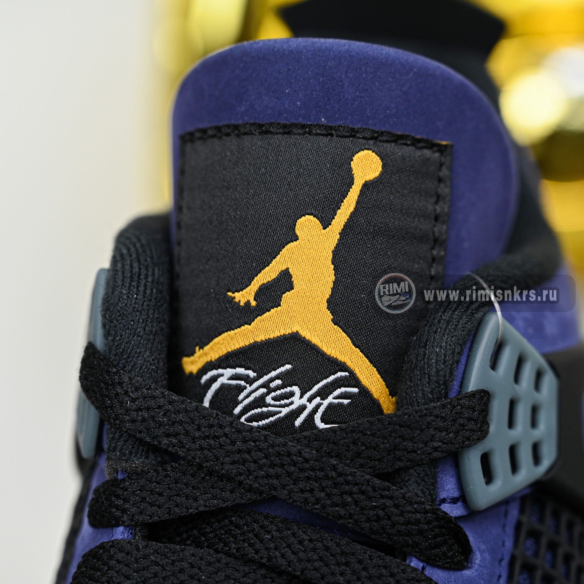 Air Jordan 4 Retro Lakers/Imperial Purple