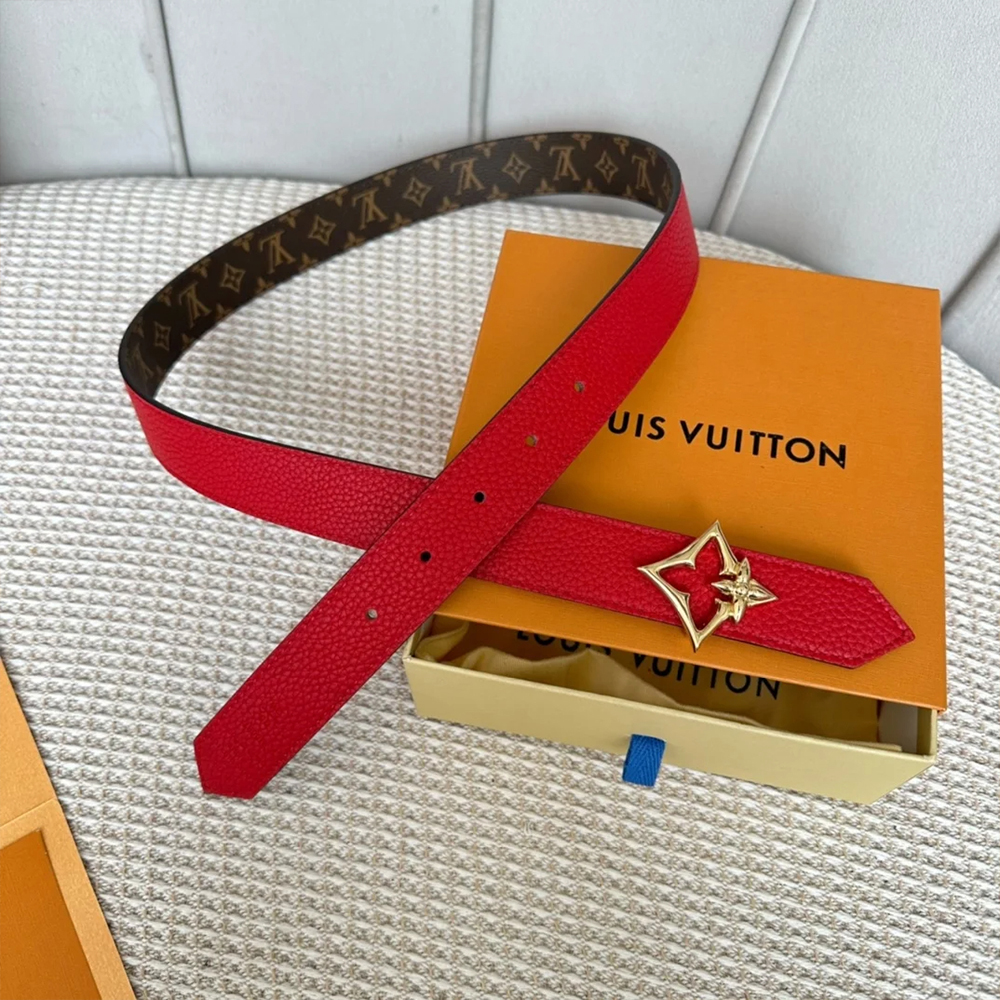 Louis Vuitton LV Leather Belts (Replica) - Ultra-Collection - Image 5