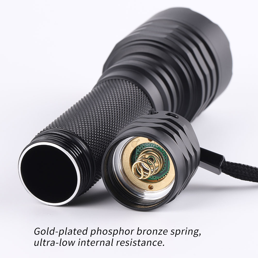 Convoy M21A UV 365nm 21700 flashlight with SBT-10X-UV，ZWB2