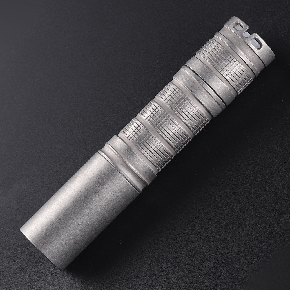 Convoy T3 copper head titanium stonewash AA 14500 flashlight