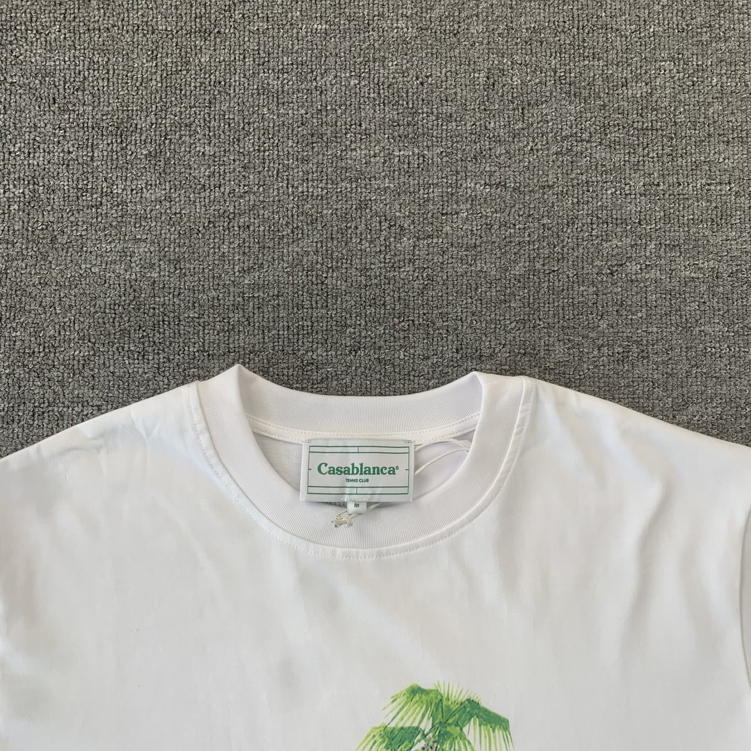 52_145 CASABLANCA T-shirt Two Colors