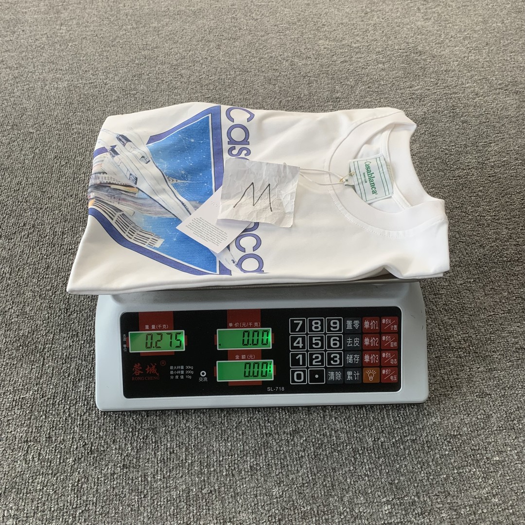 53_145 CASABLANCA T-shirt Two Colors