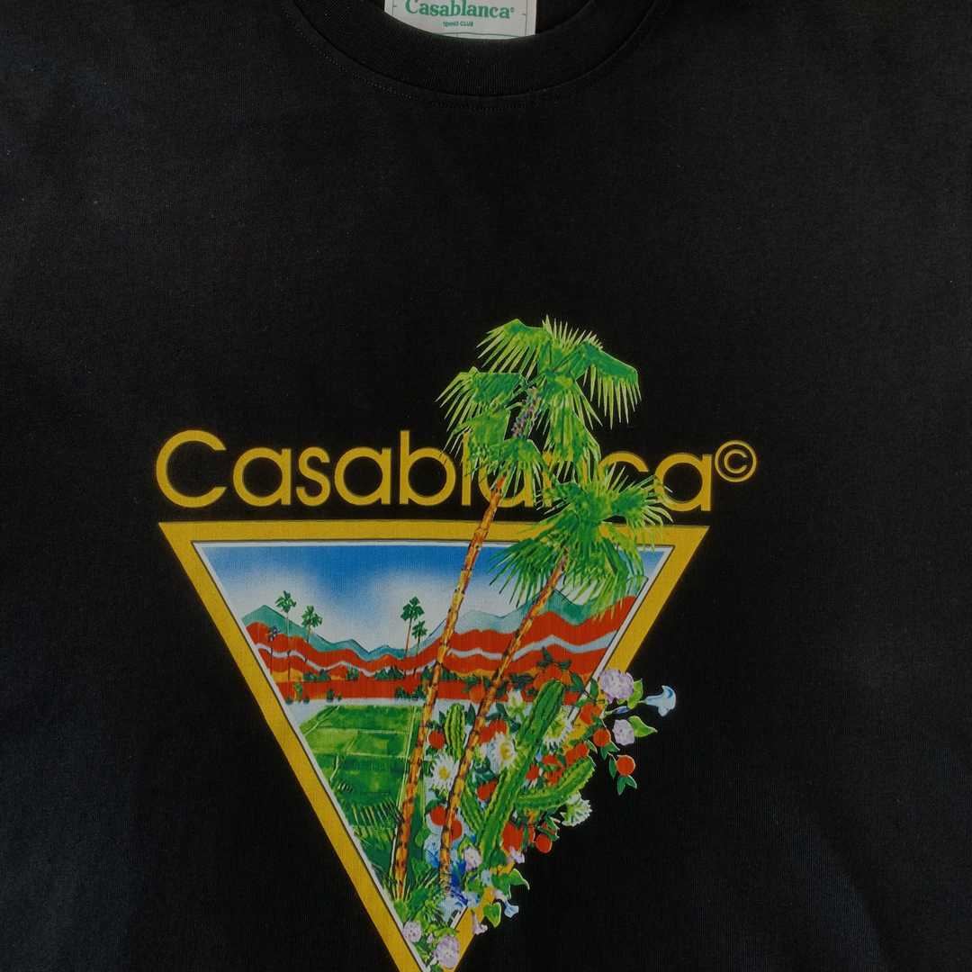 52_145 CASABLANCA T-shirt Two Colors