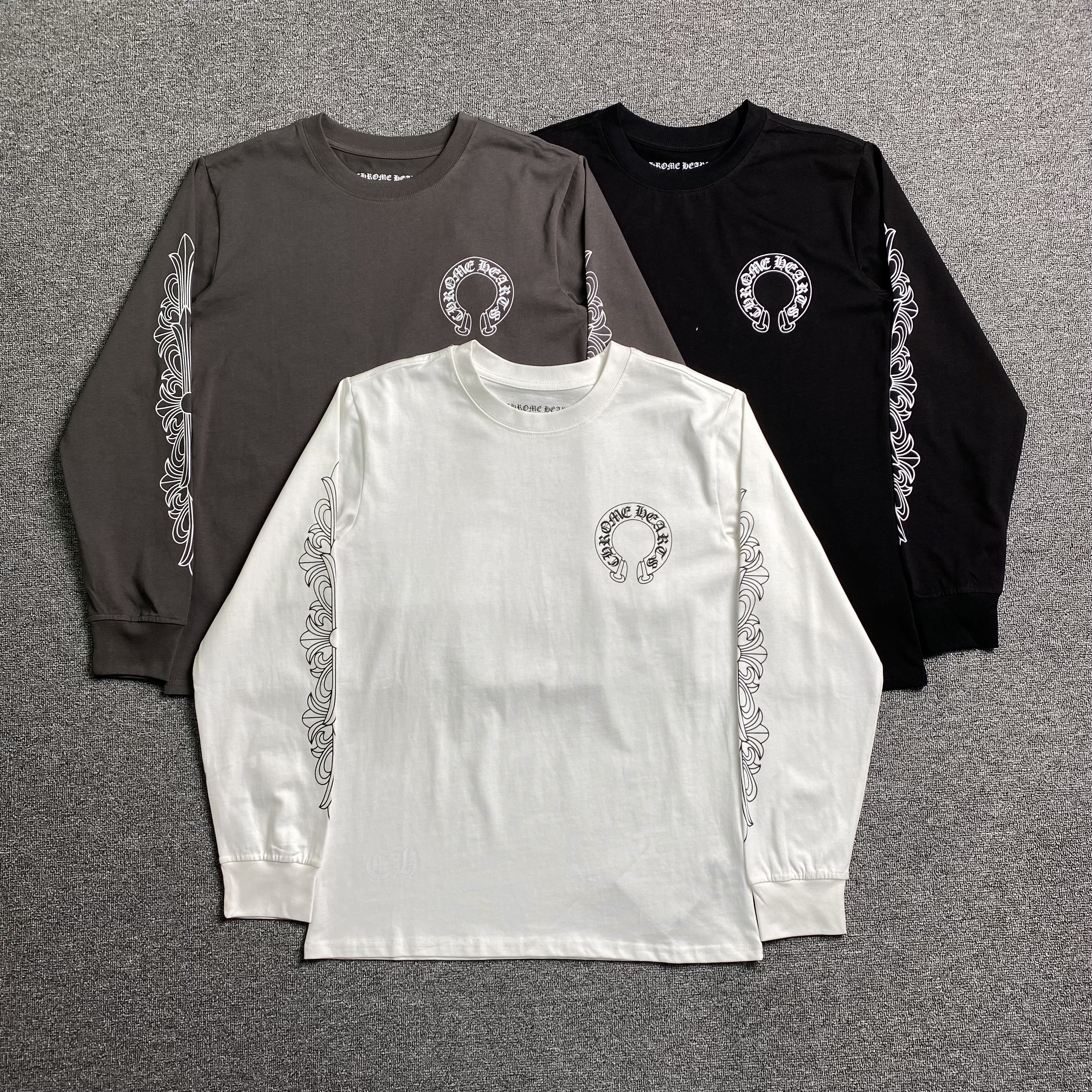 52_120  Chrome Hearts Long Sleeves