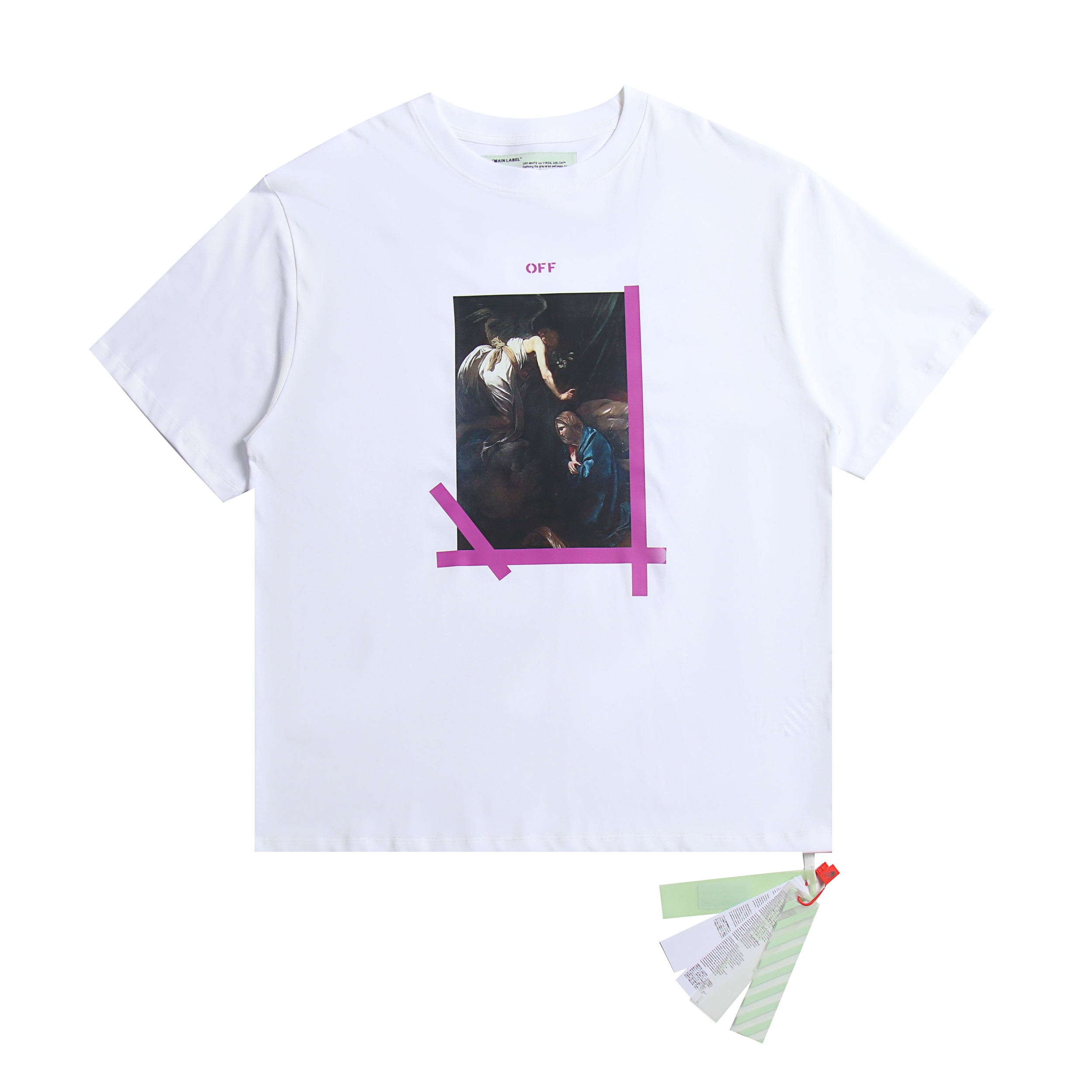 113_2641 Off-White T-shirt 2 Colors