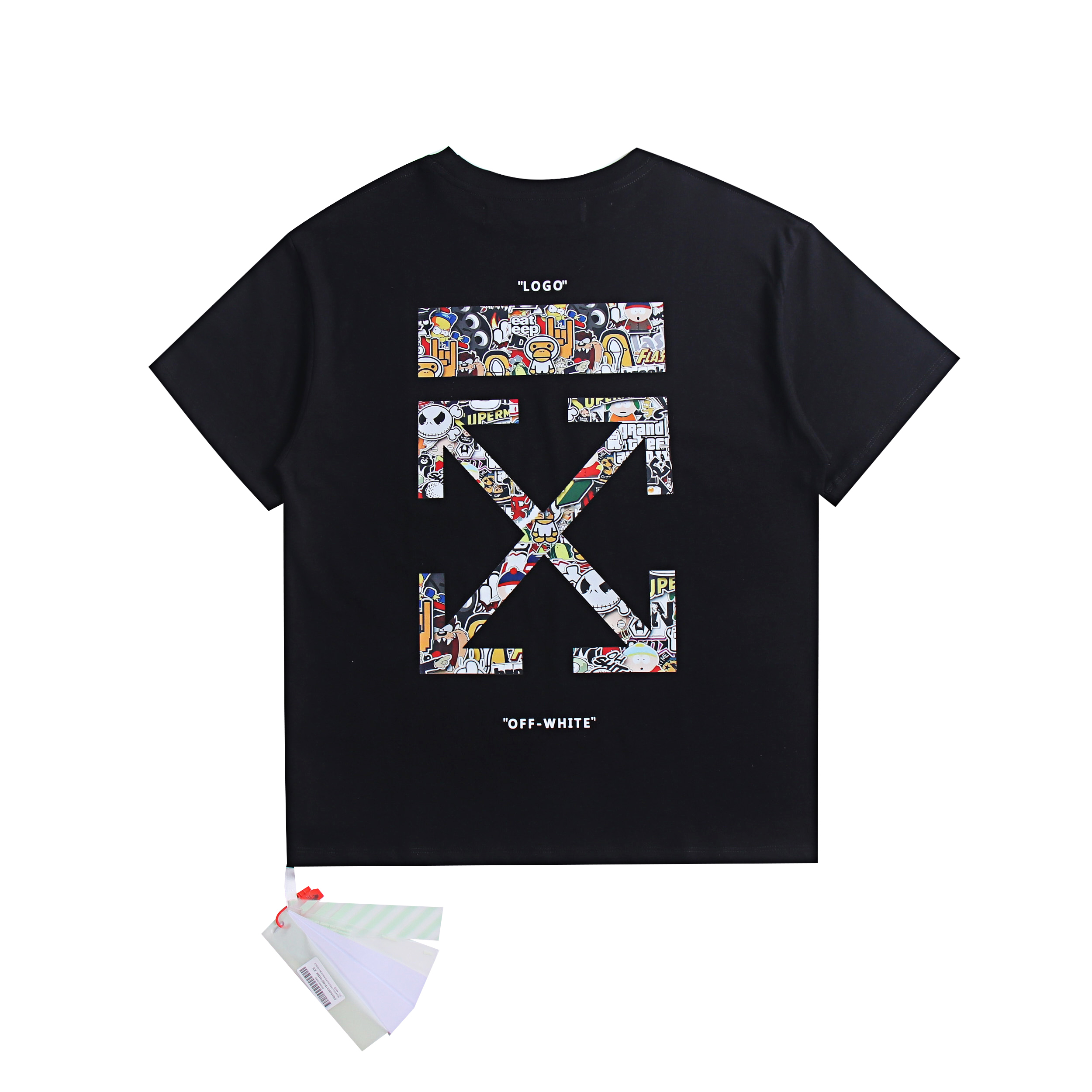 13_3674 Off-White T-shirt 2 Colors