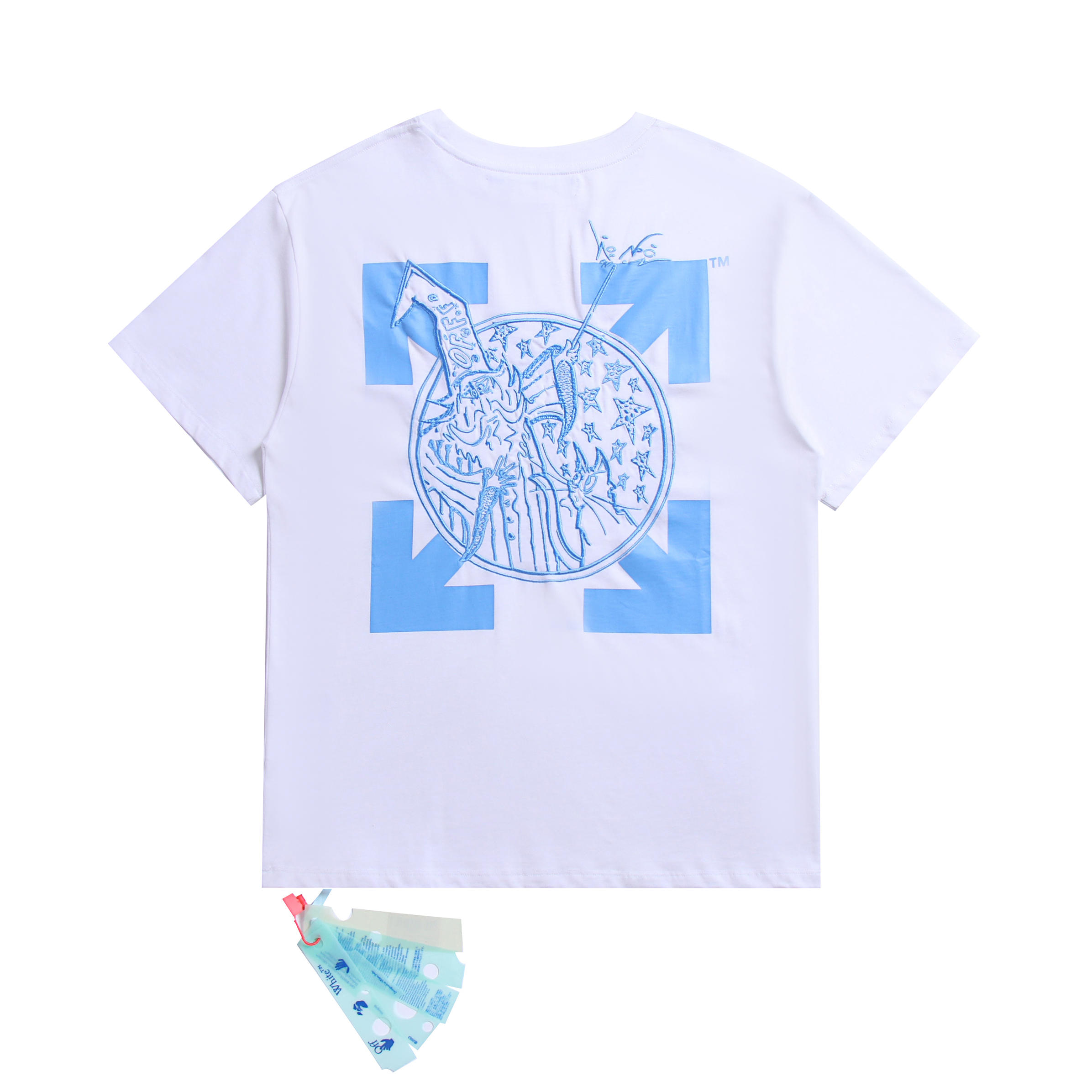 100_2691 Off-White T-shirt 2 Colors