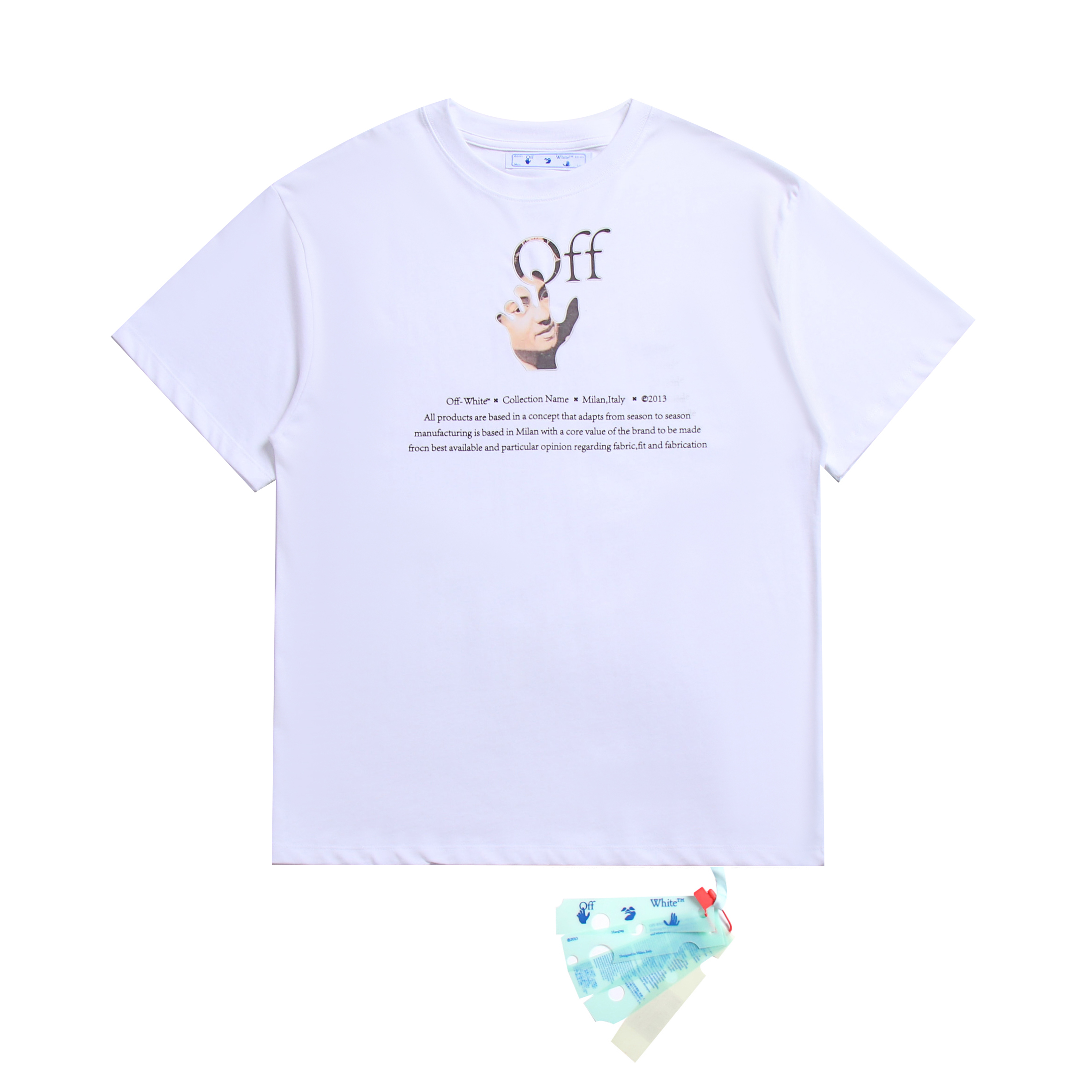 105_2157 Off-White T-shirt 2 Colors